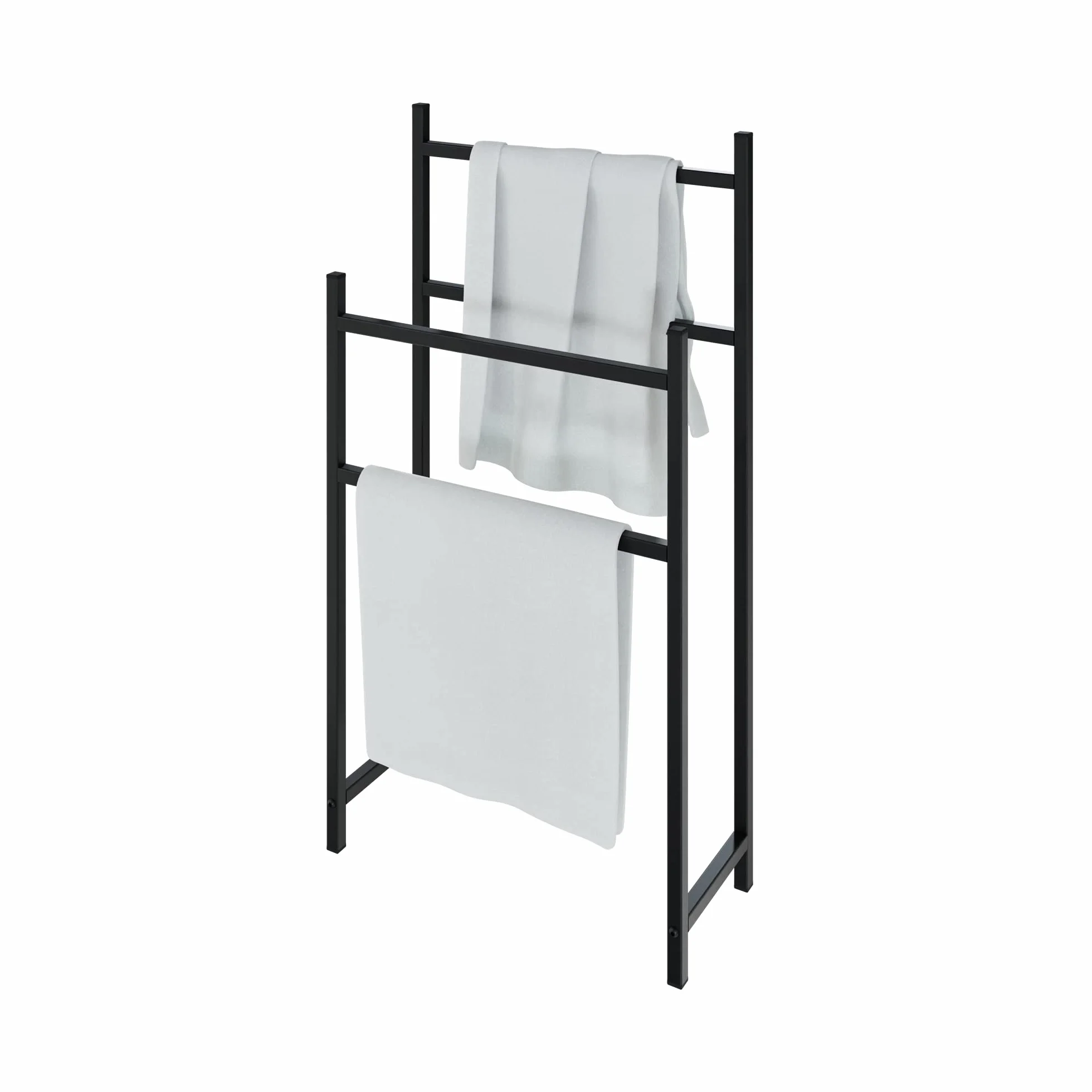 LEVIRA – Toallero, Morus - 43 x 80 - Negro
