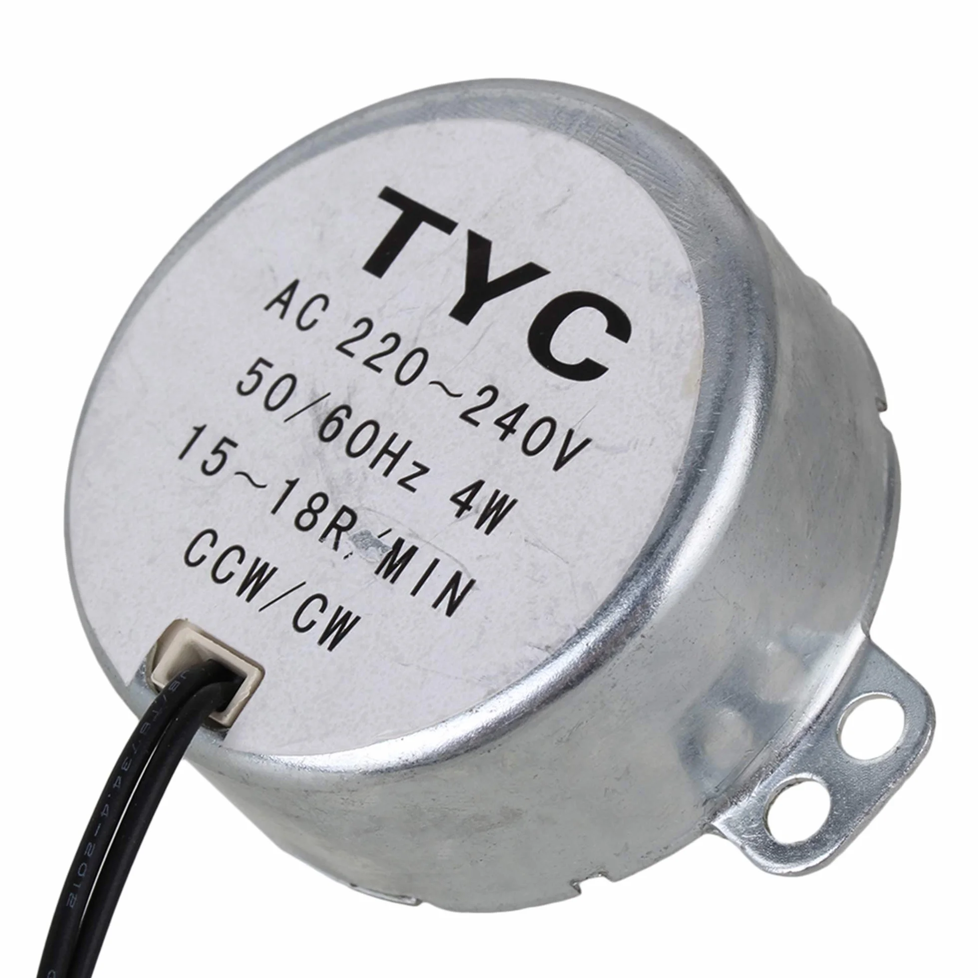 Motor síncrono TYC-50 AC 220-240V 15-18RPM 4W Torque 1.5kgf.cm CW/CCW