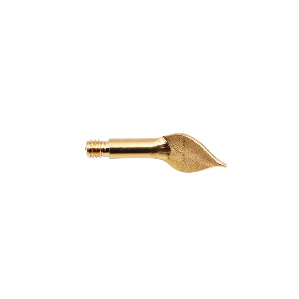 23 piezas de juego de plantillas de puntas para lápiz de quema de madera para soldadura de pirografía, trabajo de tallado, grabado en relieve, tallado, quemado de hierro metálico, puntas de