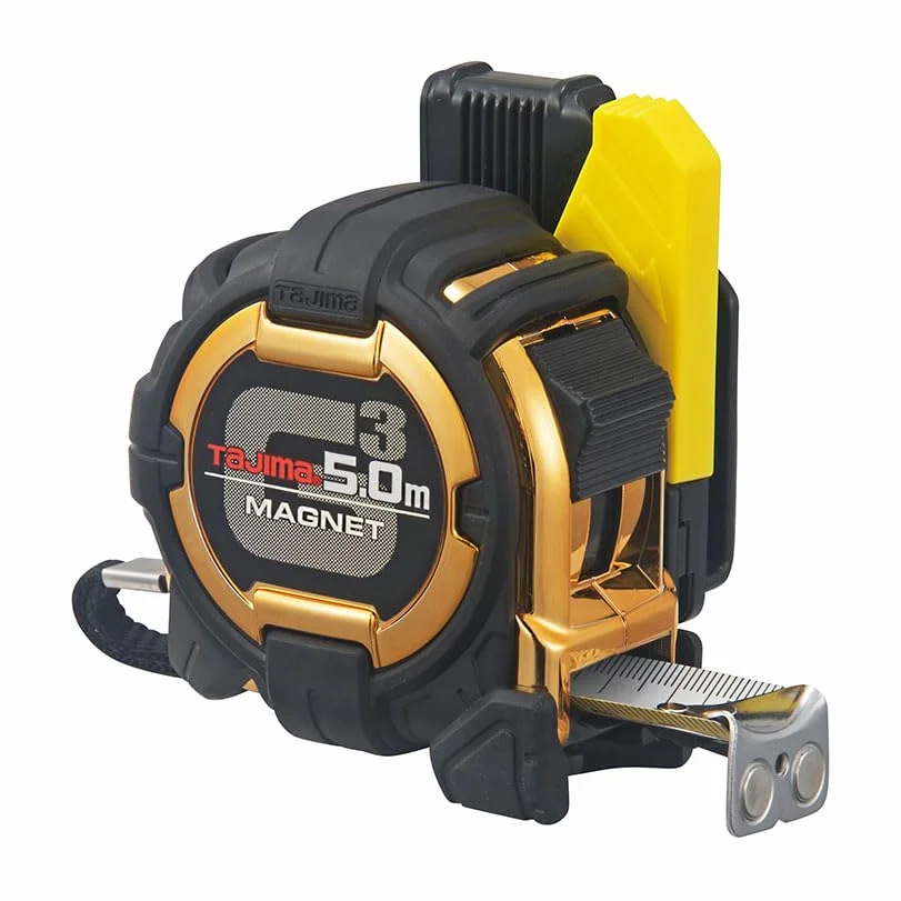Flexómetro TAJIMA G3 Gold 5 m x 25 mm