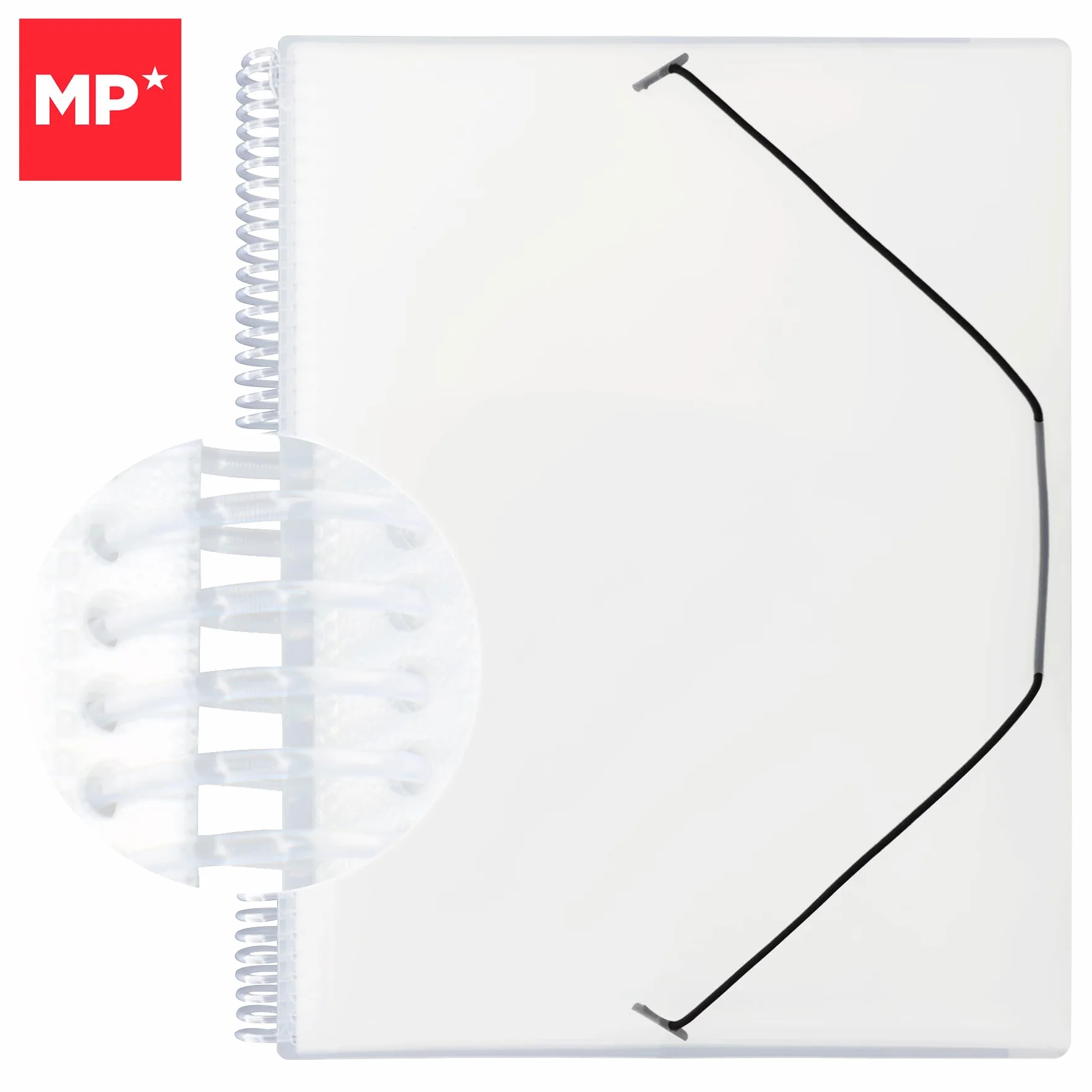 Carpeta Clasificadora con Anillas 80 Fundas A4 Portada Personalizable