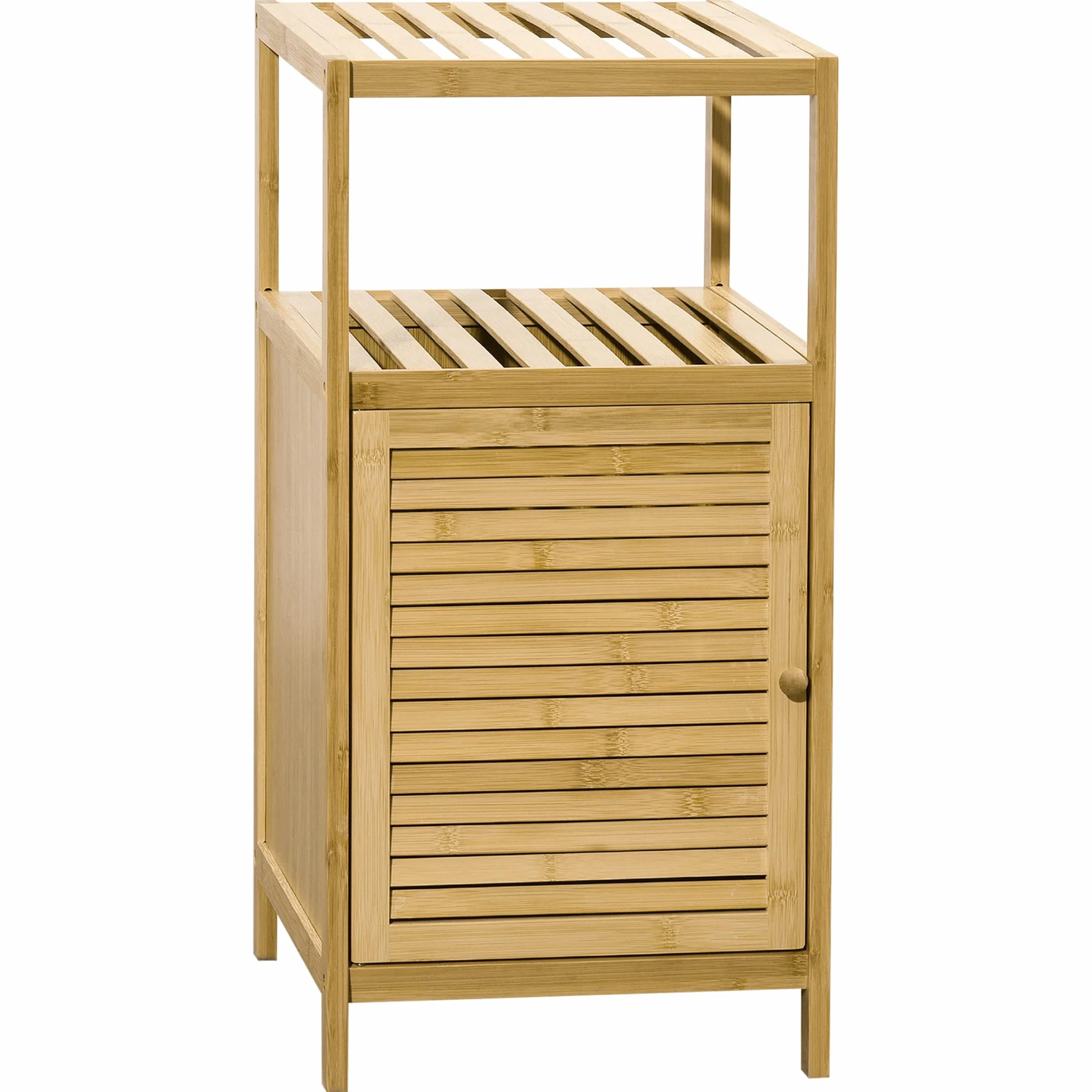 Kleankin Estantería de Baño Bambú 33x36,5x67 cm Natural