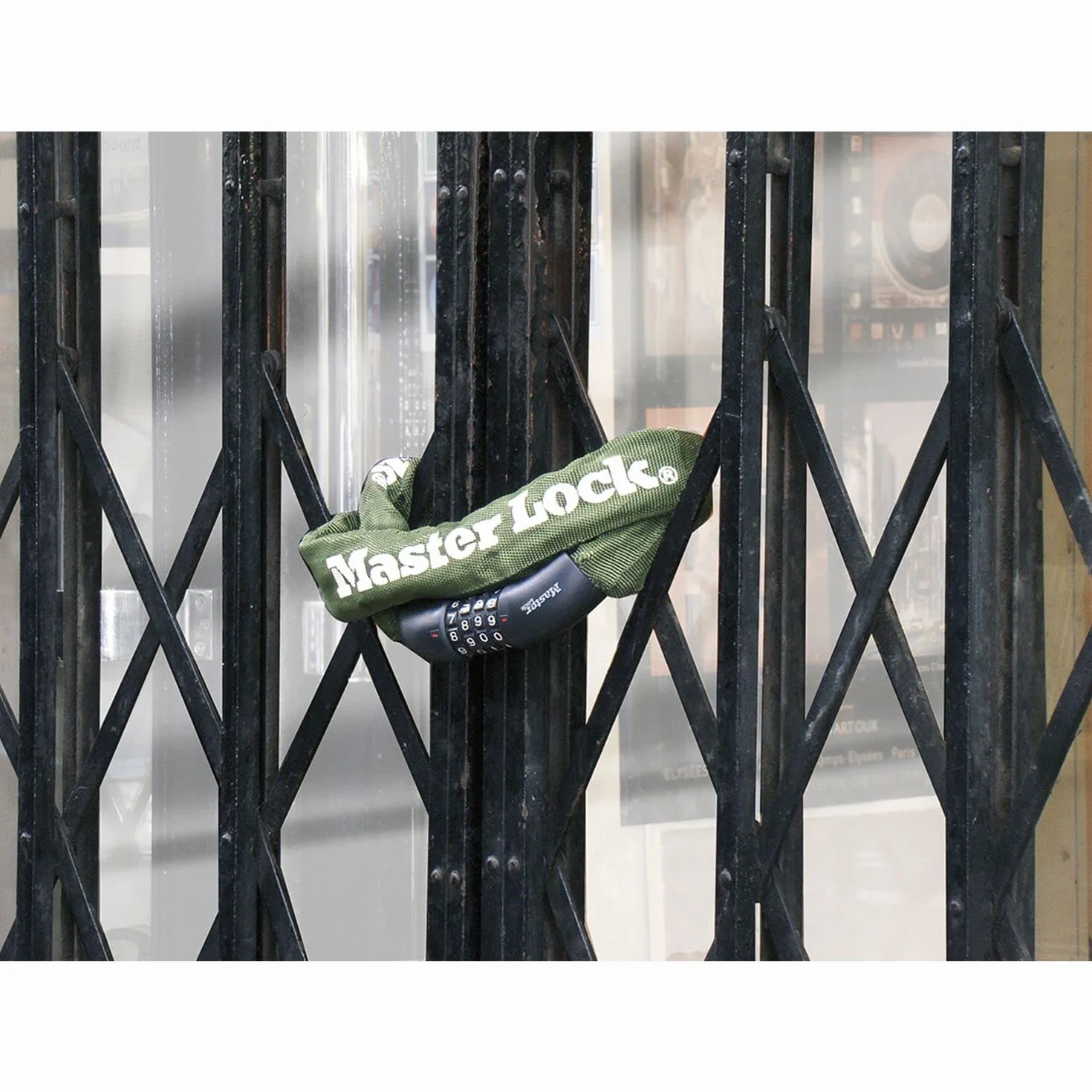 Master Lock Integrated - Candado de Bicicleta