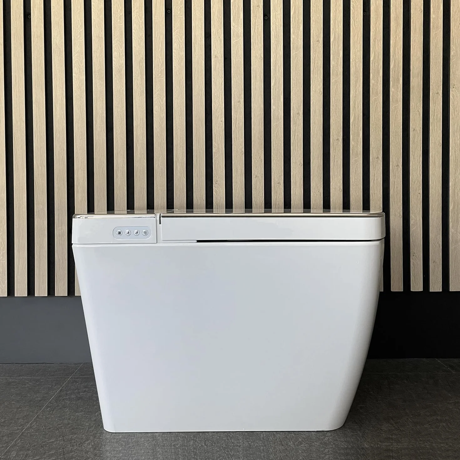 Inodoro Inteligente de Estilo Japonés Tokio | Temperatura asiento ajustable | Chorrito de agua | Mando a distancia | Descarga automática.