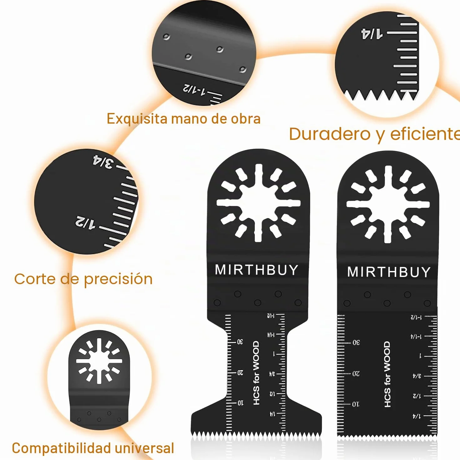100 cuchillas multiherramienta kits,hojas de sierra oscilantes,Accesorios Multiherramienta Universal para Cortar Madera,Plástico,Metal Sierra multifuncion Kit