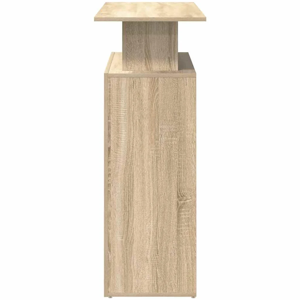 vidaXL Mostrador de recepción Roble Sonoma 100x40x104 cm Madera de ingeniería
