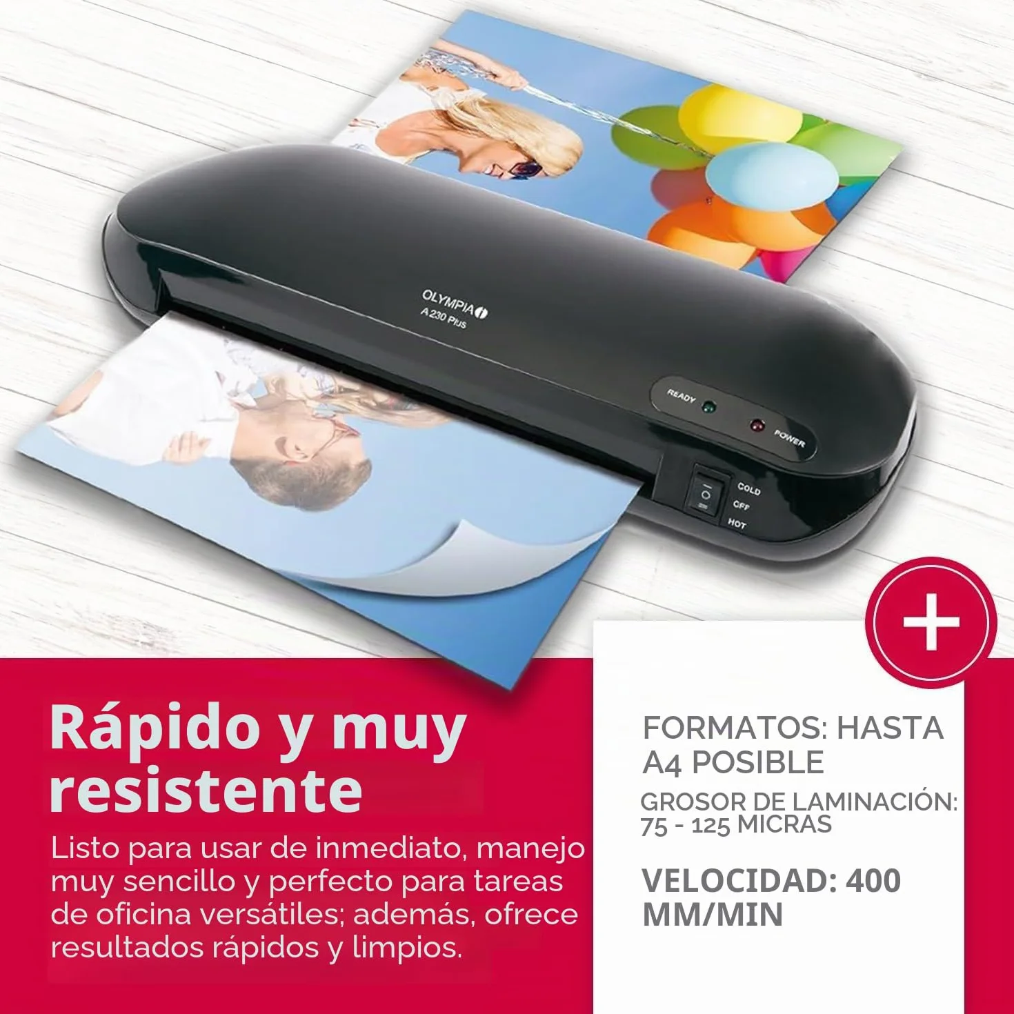 Olympia 3129 Laminador
