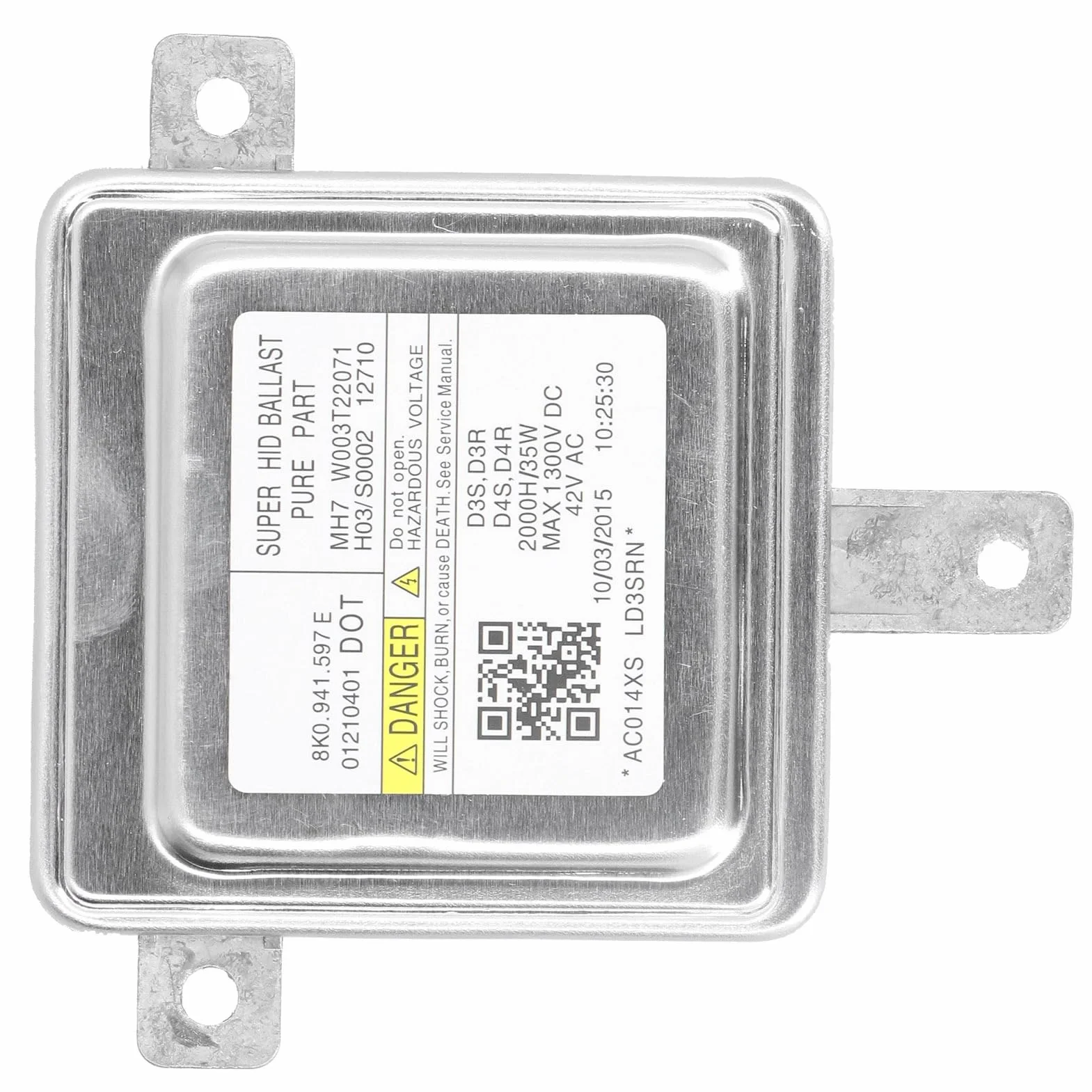 Balasto Xenón, Compacto y Estable, Regulador Voltaje D3S D4S, Módulo Faros Delanteros Coches Camionetas, for Conductores Seguridad Noche Carretera Repuestos
