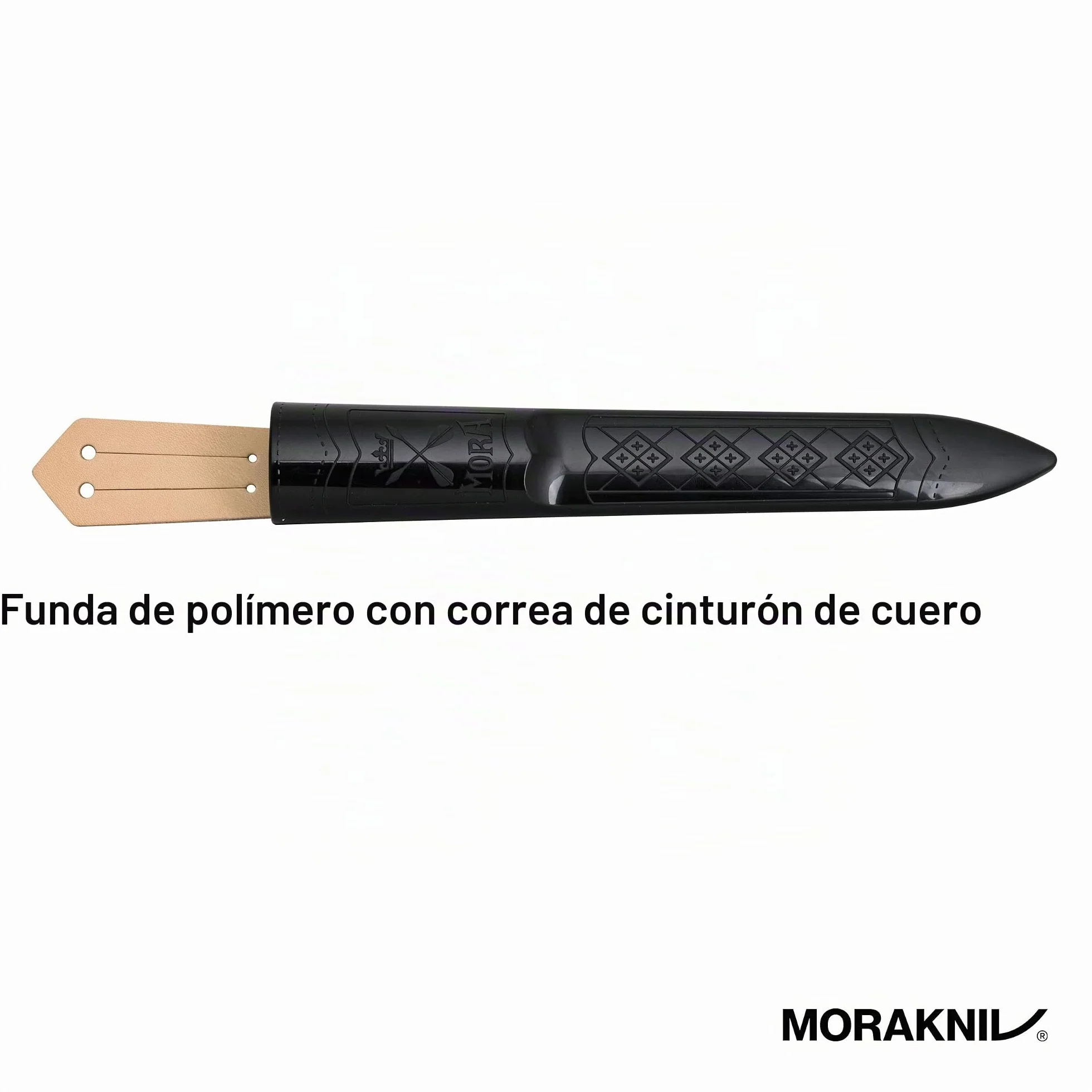 Morakniv Classic No. 3 Carbon Steel Craft Knife for Wood Carving and Crafting With Sheath, 5.3 Inch
