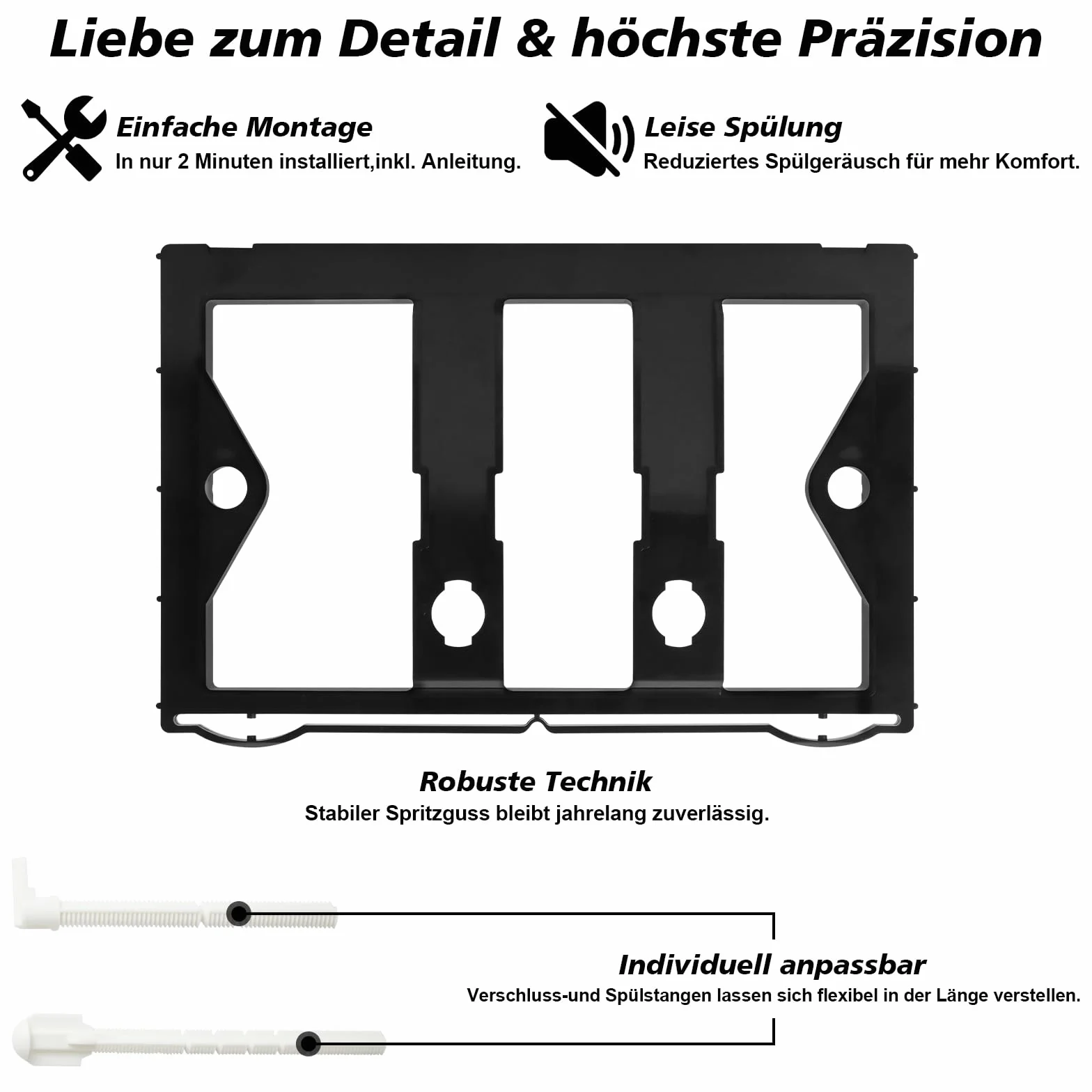 Placa de descarga WC de doble descarga, placa de accionamiento compatible con GEBERIT SIGMA01 UP300/320, placa de repuesto 115.770.11.5, oro