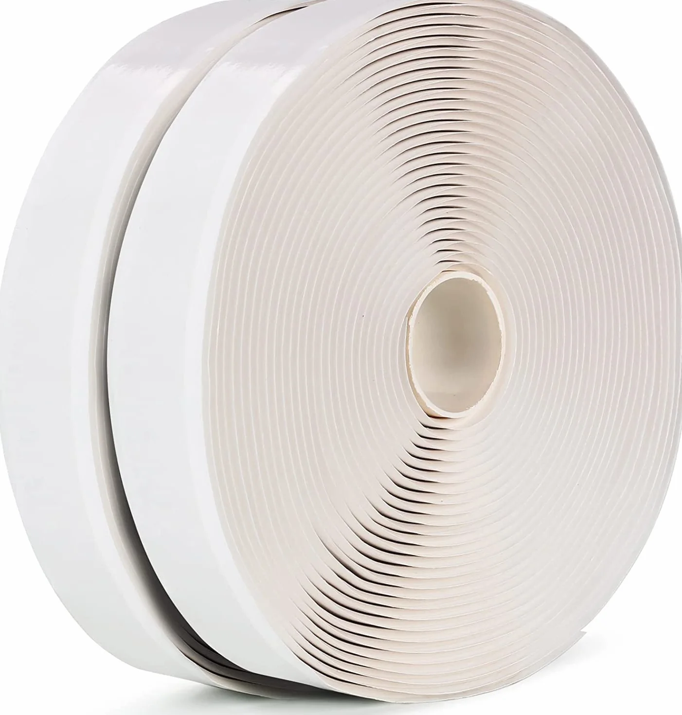 LLPT Cinta de Sellado de Butilo 2 Packs Blanca 25mm x 10m Impermeable | Cinta de Sellado para Reparación a Prueba de Fugas de EPDM RV Ventana Vidrio Sellado de Barco Techo Tubería