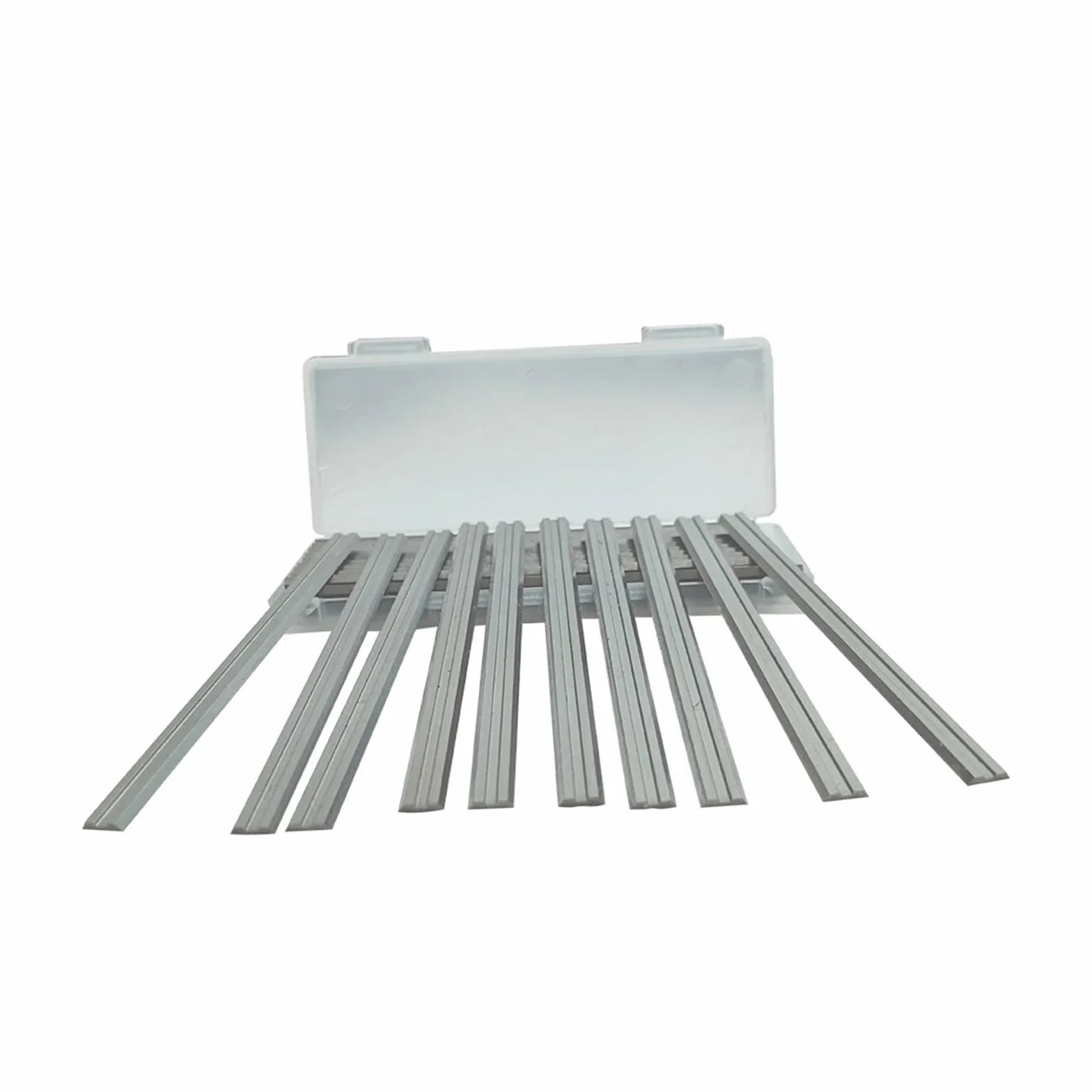 Cuchillas cepilladoras eléctricas de 20 piezas de 82mm, cuchillos cepilladores de madera reversibles