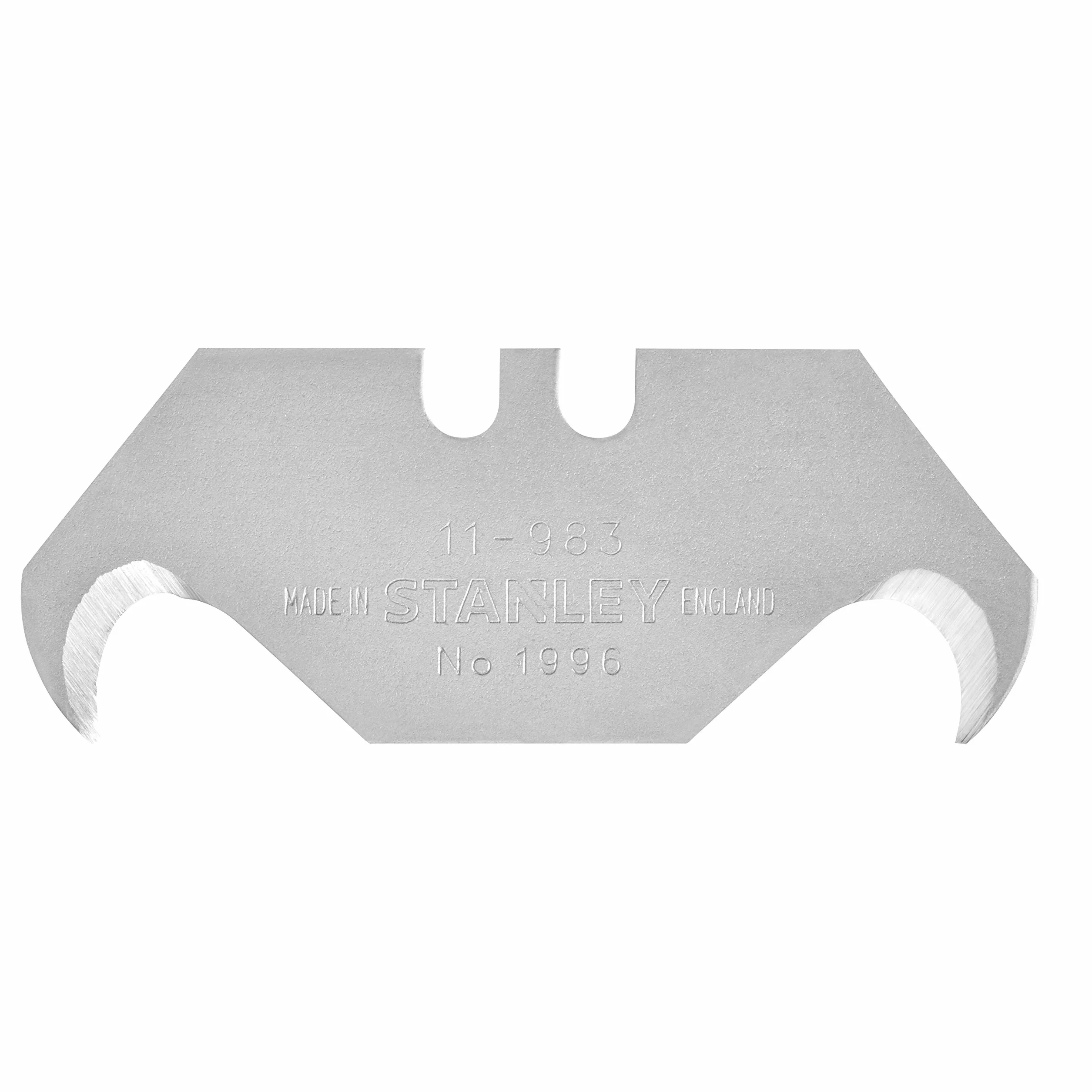 Stanley 1-11-983-100 hojas de cuchillo de doble gancho reversible sin agujeros