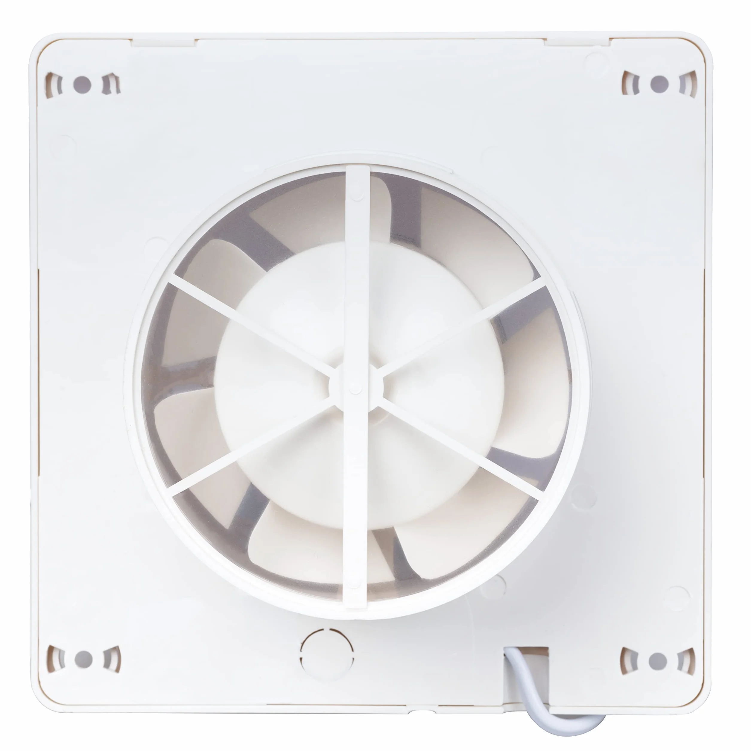 STERR Blanco Extractor De Baño 100 mm con LED Ventilador de baño silencioso -Extractor De Aire Para Baños - Extractor Baño silencioso 100mm