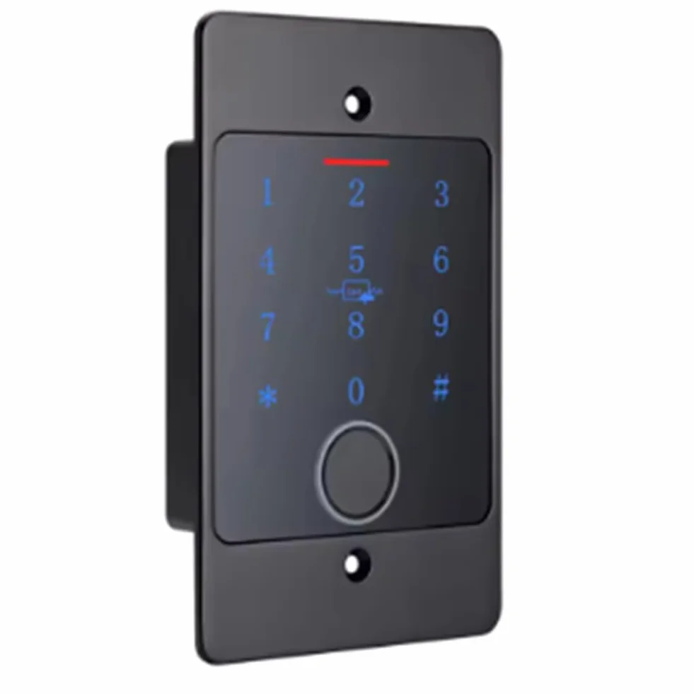 Cerradura de Puerta Inteligente con Teclado RFID, Aplicación WiFi Tuya, Controlador de Acceso, Teclado Metálico Impermeable, Instalación Oculta, Control de Acceso, B