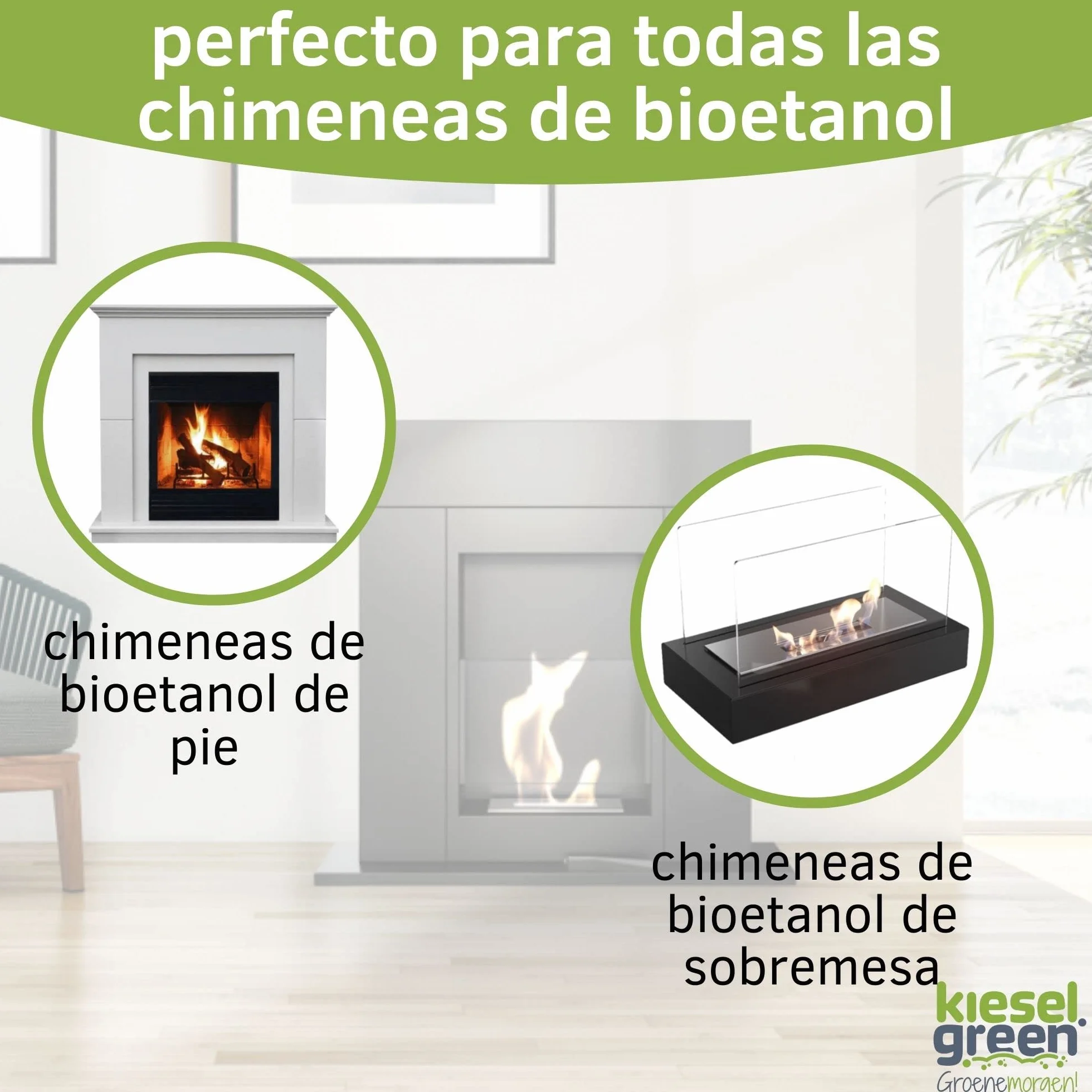 Bioetanol 12 x 1 litro con Fragancia para Chimenea de Etanol Bioalcohol Estufas Biochimenea (M1)