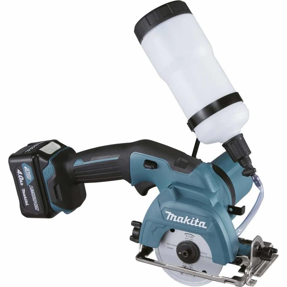 Makita batería de cristal Cortador de baldosas cc301dsmj (10,8 V, 4,0 Ah, incluye 2 baterías y cargador)