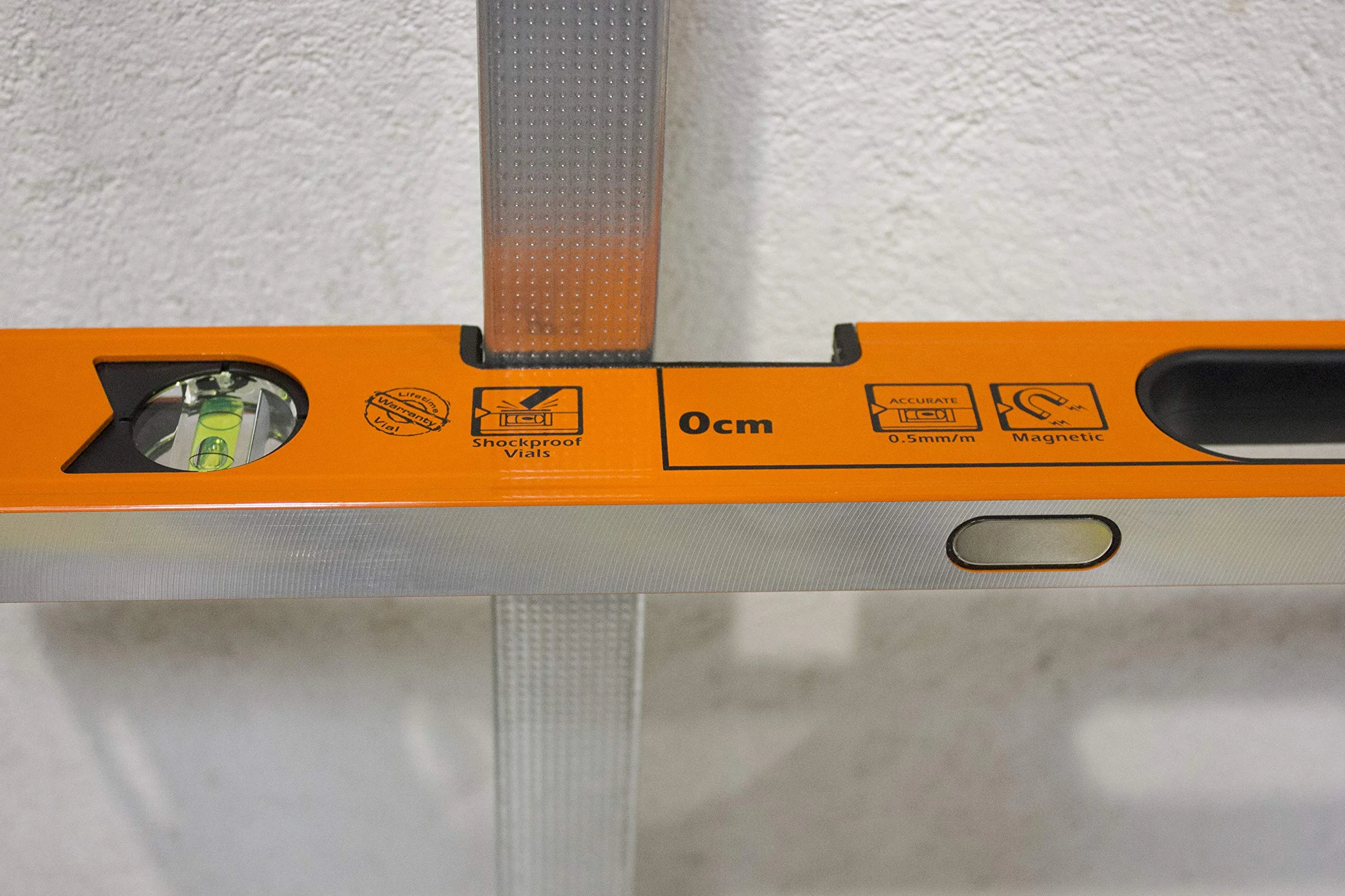 EDMA 175355 nivel, Naranja, 120cm.
