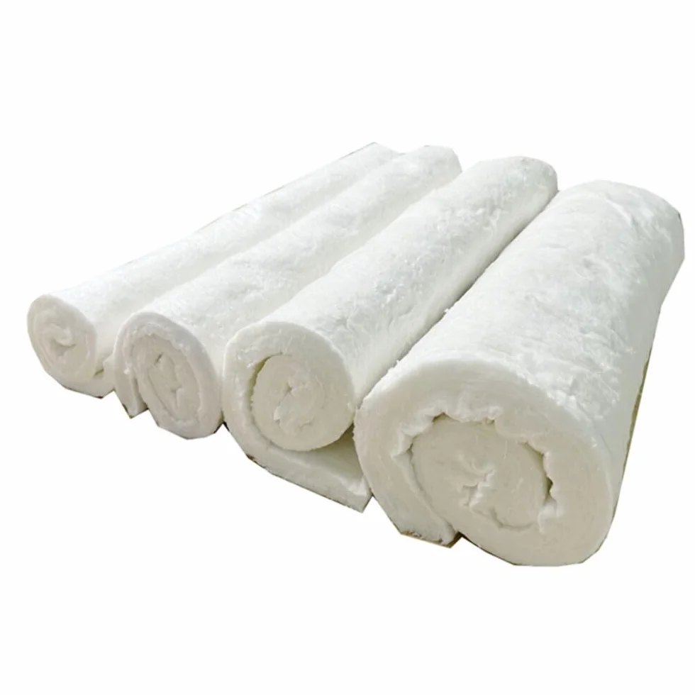 Manta de fibra de cerámica de silicato aislante de alta temperatura ignífuga (grosor: 10 mm)
