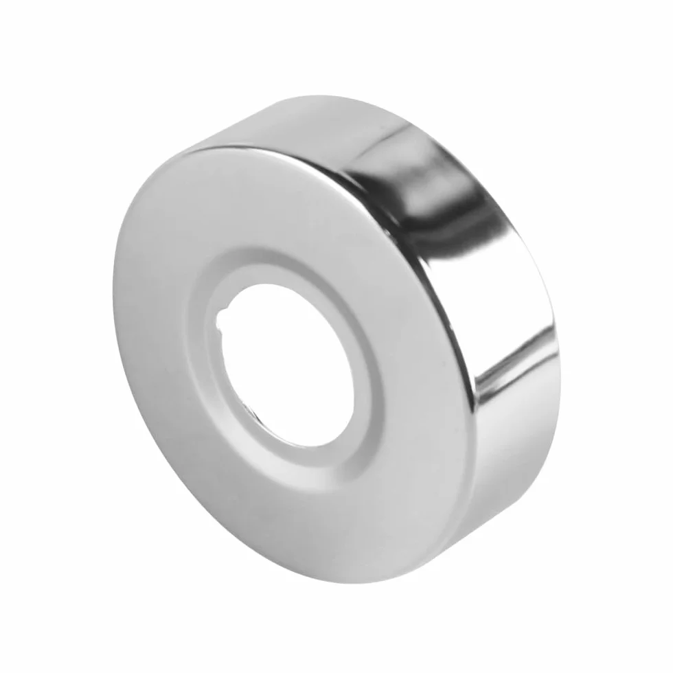 Cubierta Decorativa para Grifo de Ducha de Acero Inoxidable, 25 mm, 4 Piezas