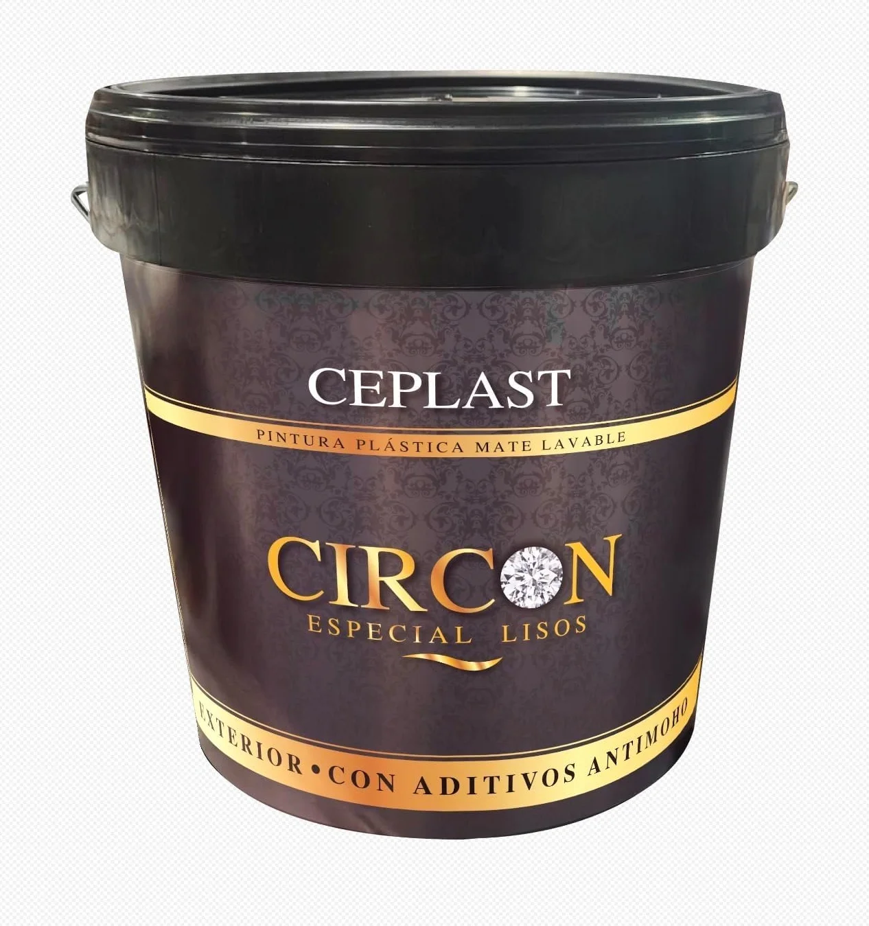 Pintura Antimoho CIRCON Interior Mate | Protección Contra Humedad, Moho y Condensación | Alta Cobertura y Acabado Profesional | Disponible en 0,75L, 4L (4 Litros)
