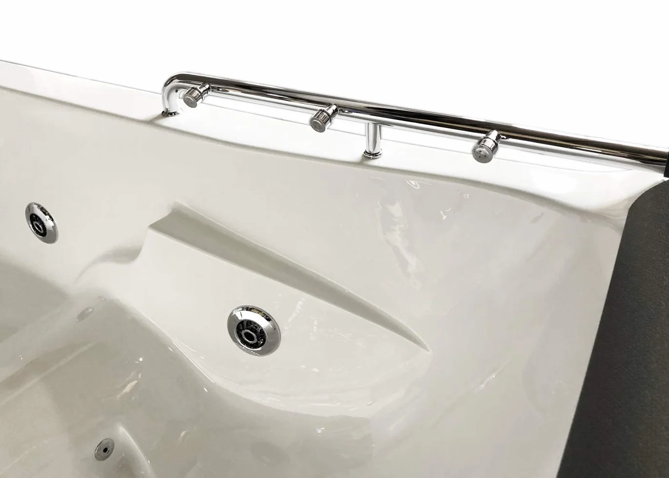 Bañera hidromasaje Bañera de esquina para 2 personas 175x132cm SPA RADIO Lulu