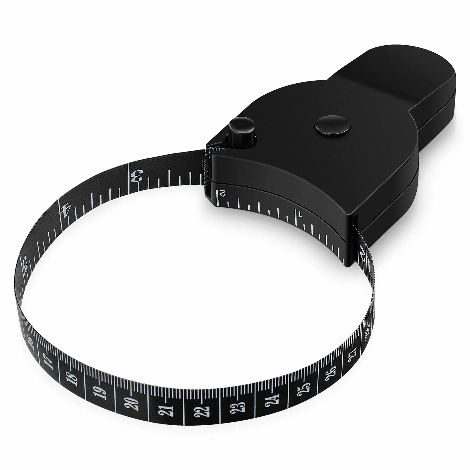 Cinta Métrica Retráctil para el Cuerpo con Bloqueo - Herramienta de Medición Precisa para Fitness