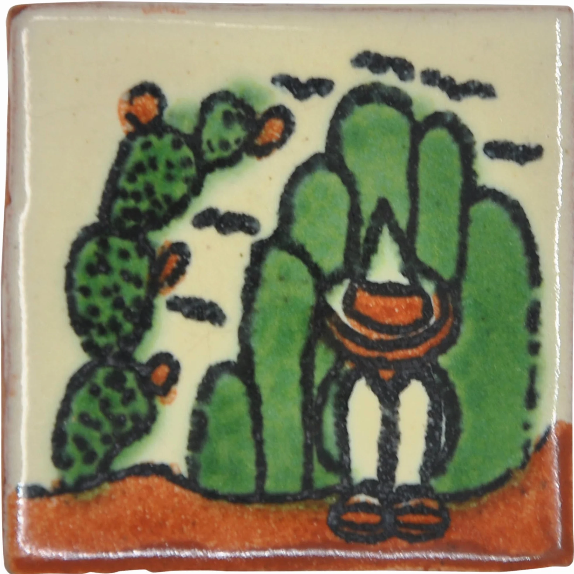 Tumia LAC Azulejos Mexicanos Artesanales de Talavera de 5cm