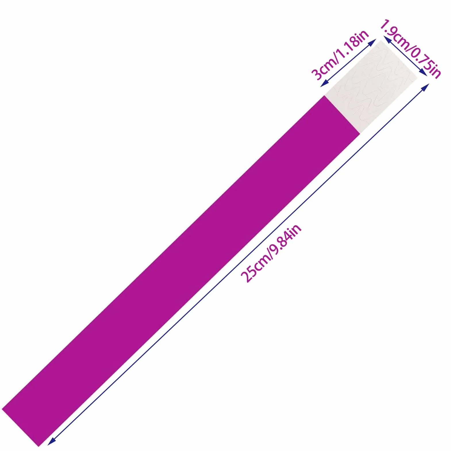 BetterJonny Pulseras Identificativas de Neón 1000Pcs 10 Colores Impermeables para Eventos Festivales