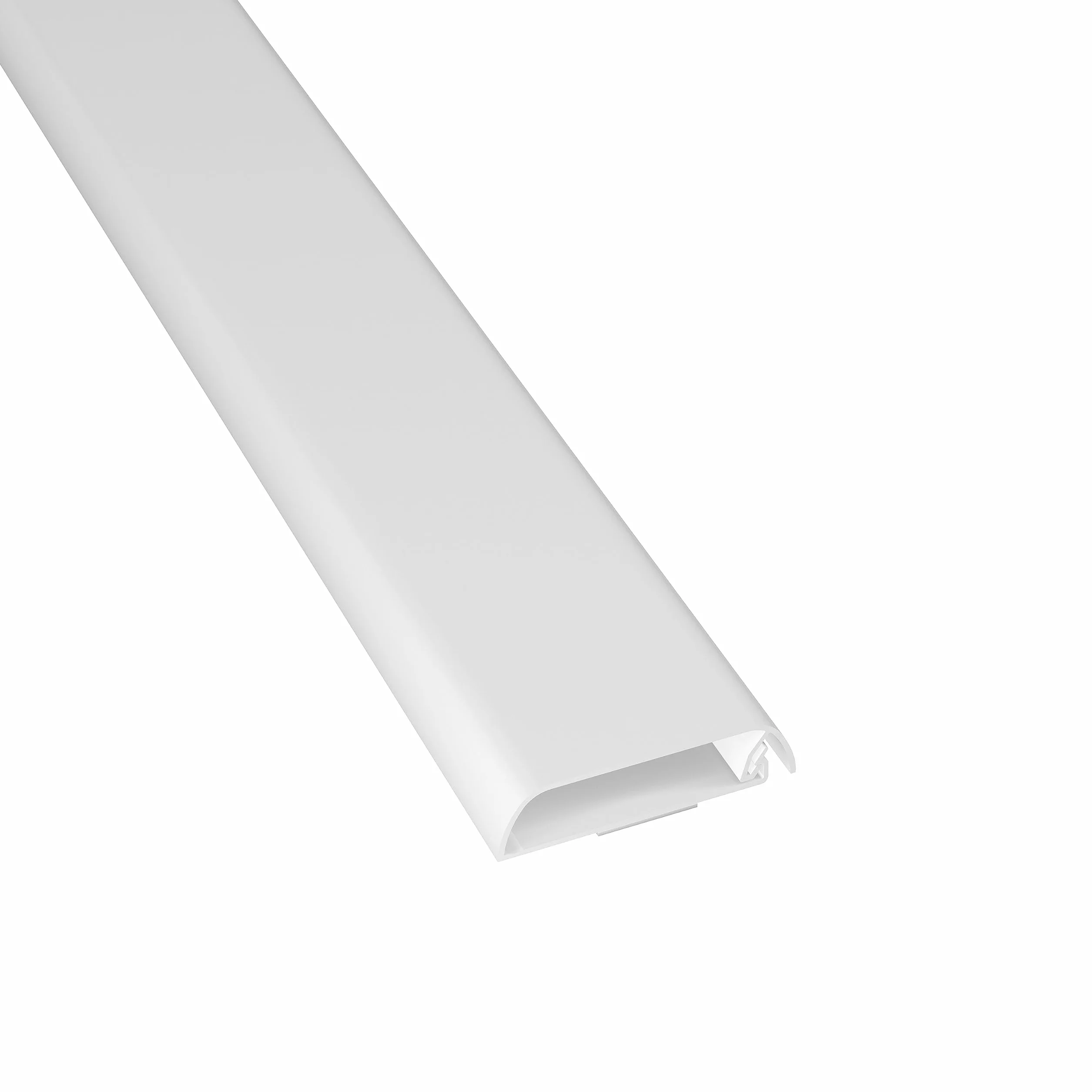D-Line Cubrecables TV 60mm x 15mm x 40cm Blanco Canaleta Autoadhesiva Perfil Bajo