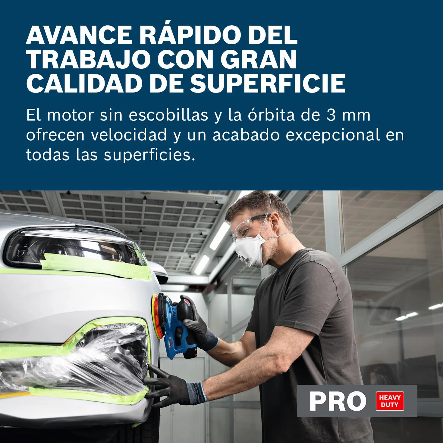 Lijadora excéntrica a batería Bosch Professional 12V GEX 12V-150-3 (incl. plato de lija, hoja de lija, anillo protector, saco para polvo, L-BOXX 162)