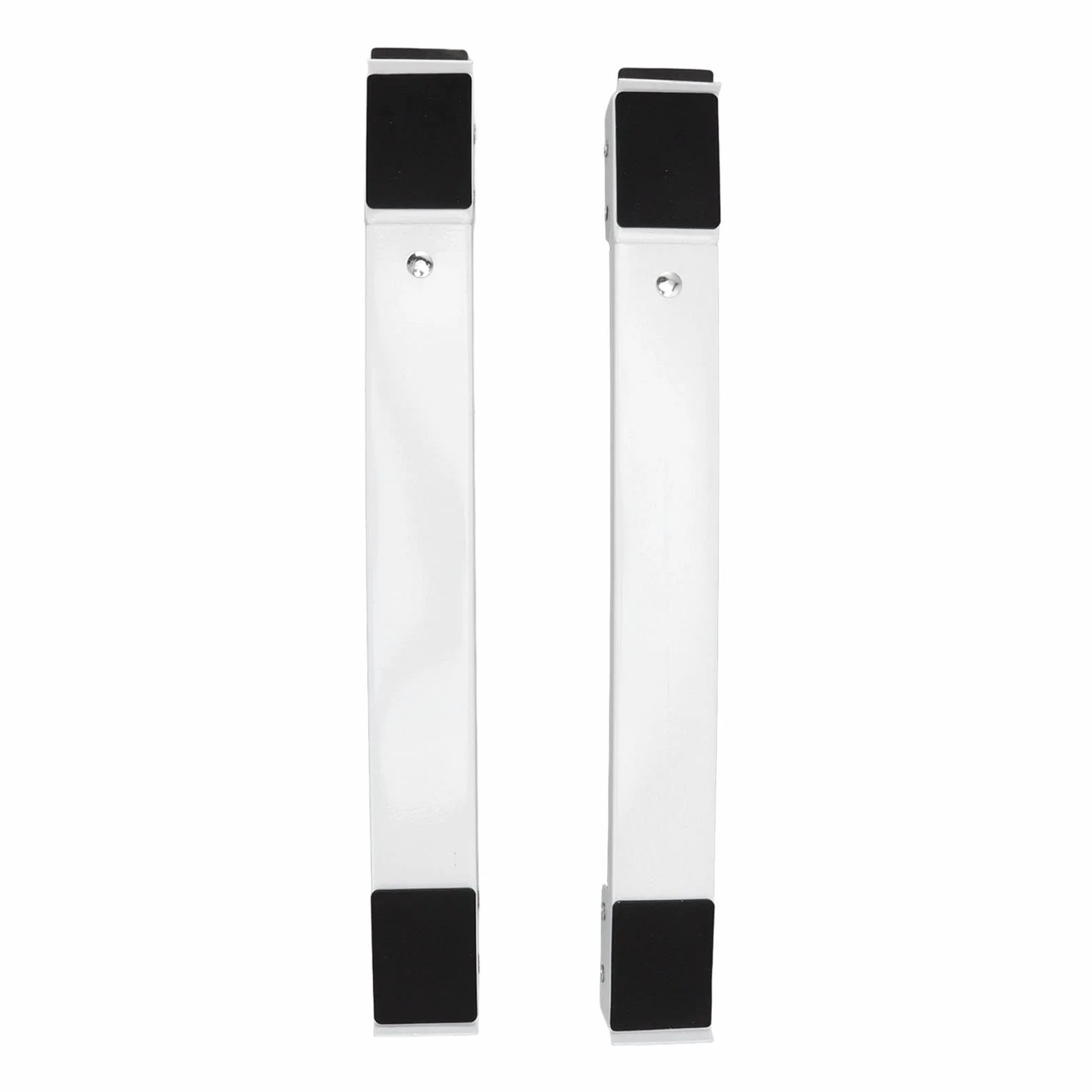 2 Juegos de Ruedas de Rodillos Móviles para Muebles, Rodillos para Electrodomésticos de Servicio Pesado que Incluyen Estantes Móviles con Almohadillas Auxiliares, para Lavadoras,(Blanco)