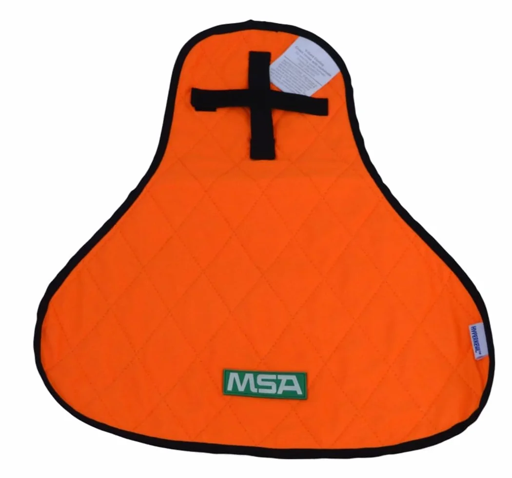 MSA GA90023 V-Gard - Enfriador de corona de refrigeración con pantalla para el cuello