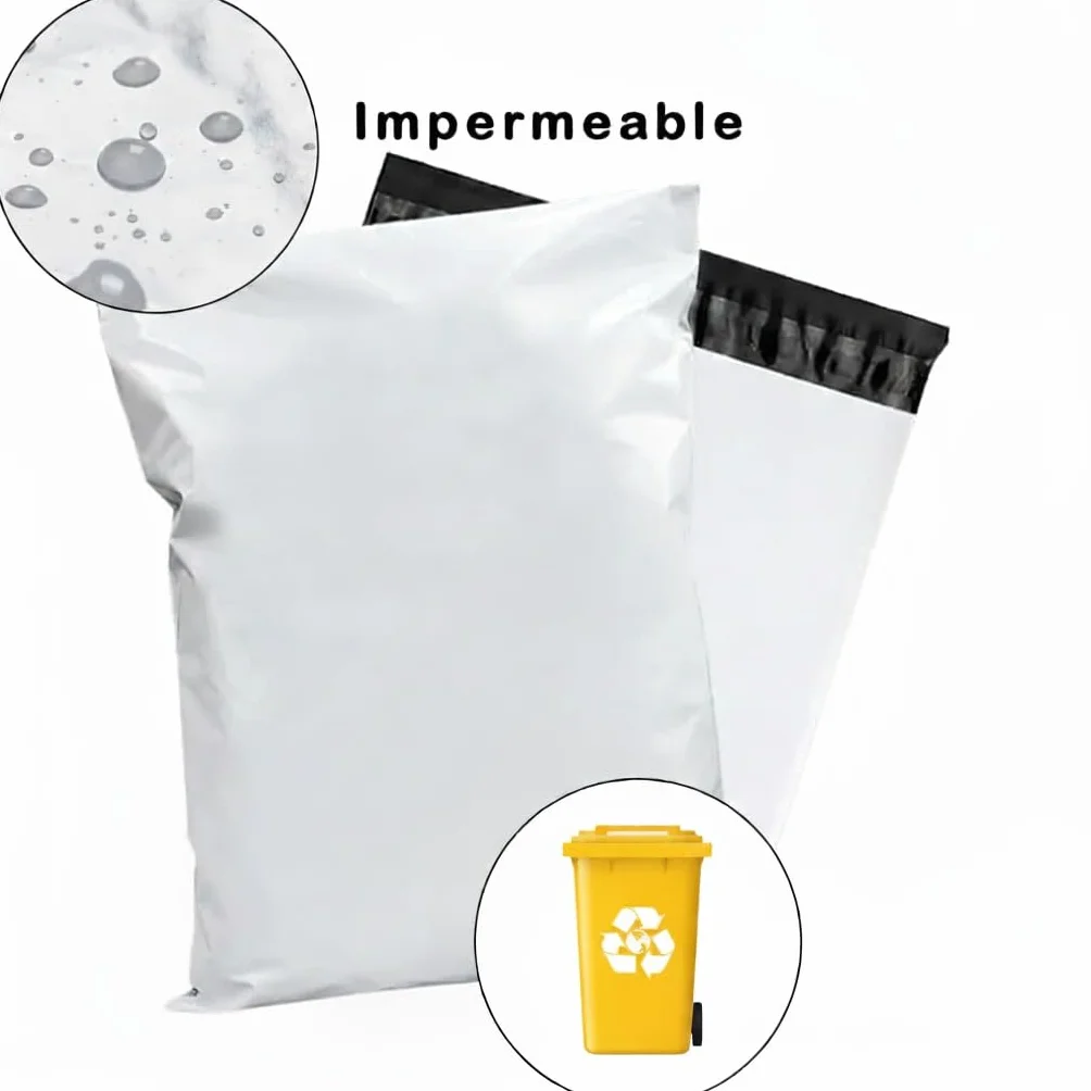 Bolsas para Envíos y Embalaje Autoadhesivas e Impermeables 35x45 cm Sobres Opacos Resistentes 100 Unidades
