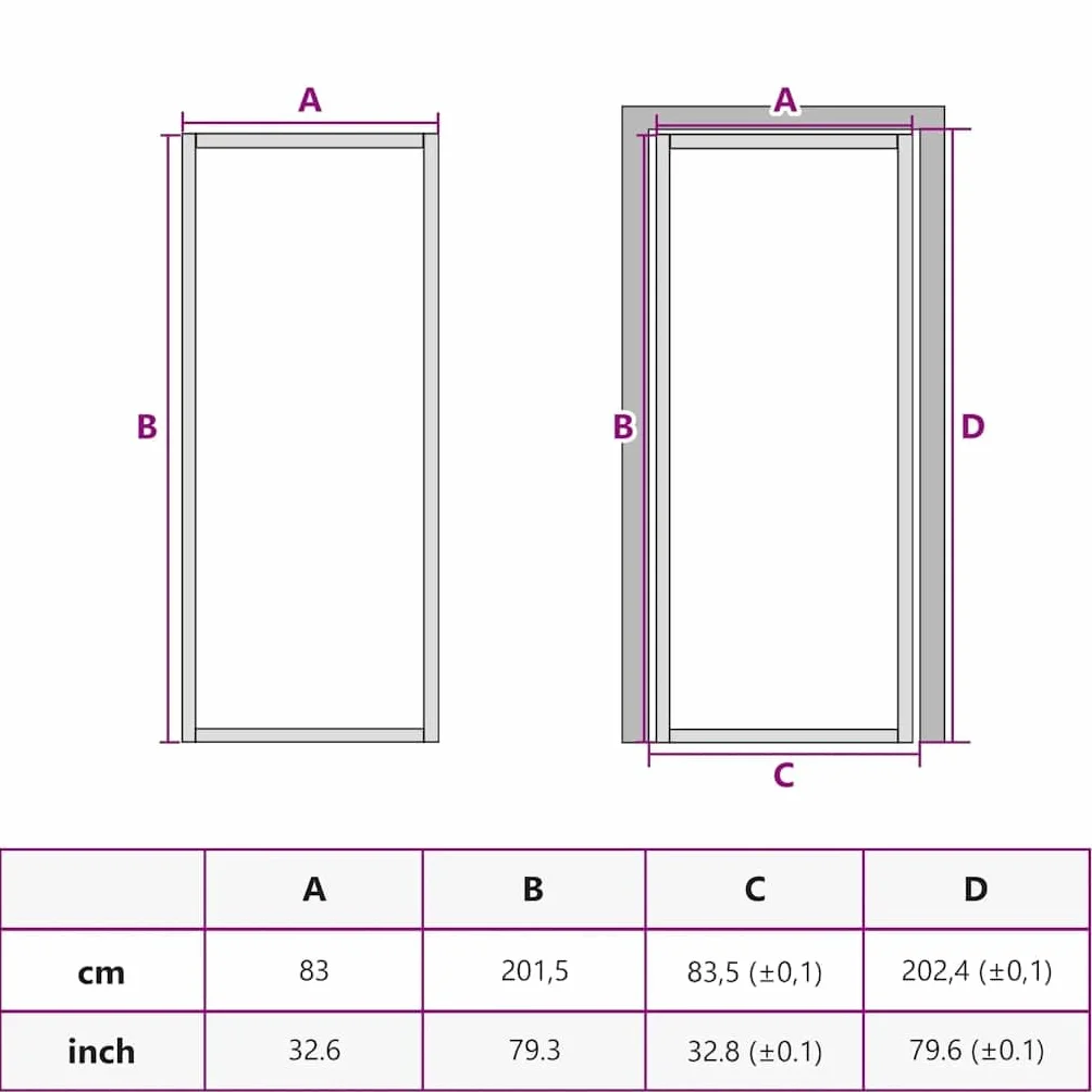 vidaXL Puerta de Interior, Puerta de Panel, Panel de Privacidad, Puerta Decorativa para Dormitorio Baño, Vidrio Templado y Aluminio Dorada