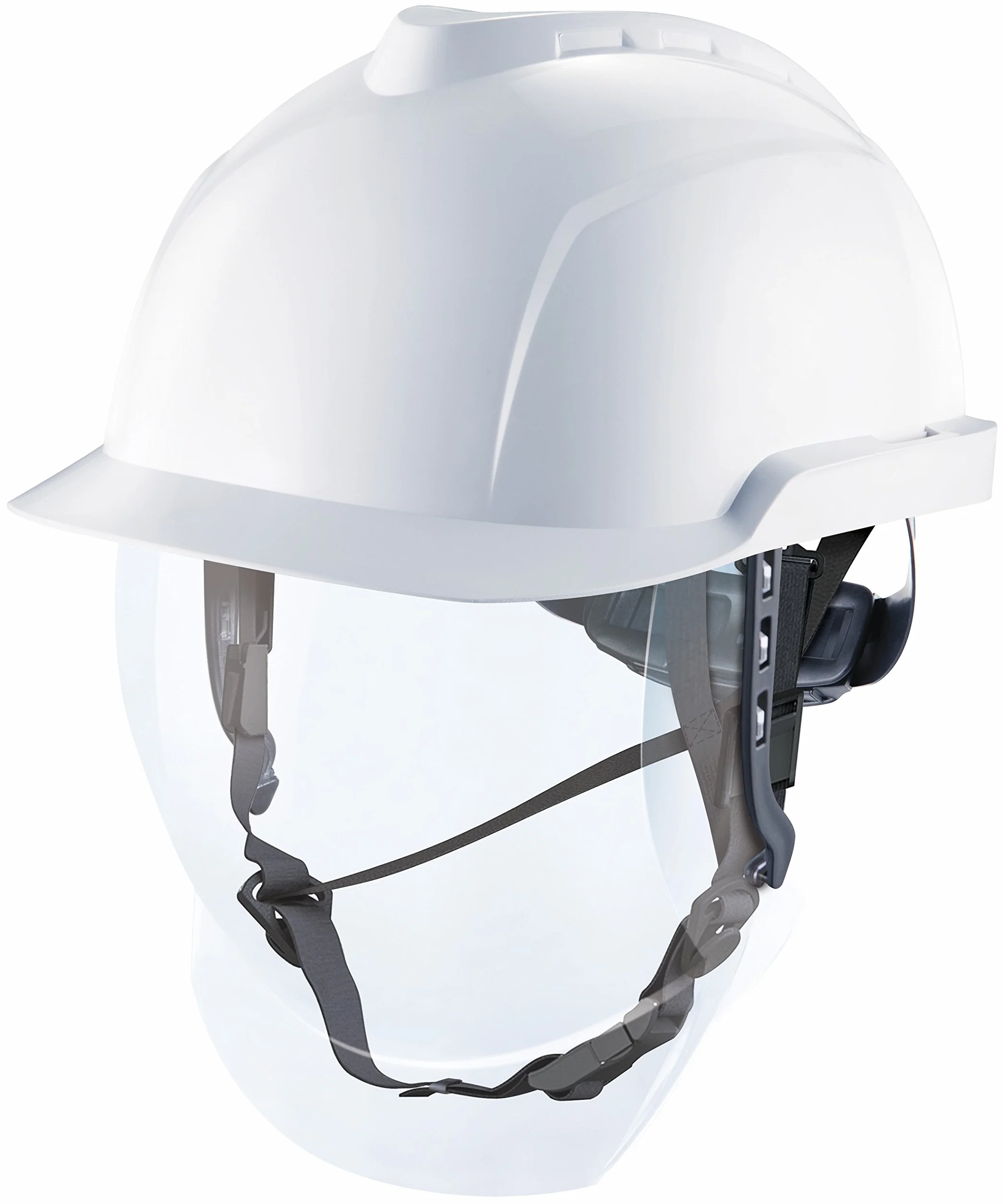 MSA MSA-KAS-Vg950_W - Casco para electricista, color blanco, talla 52-63
