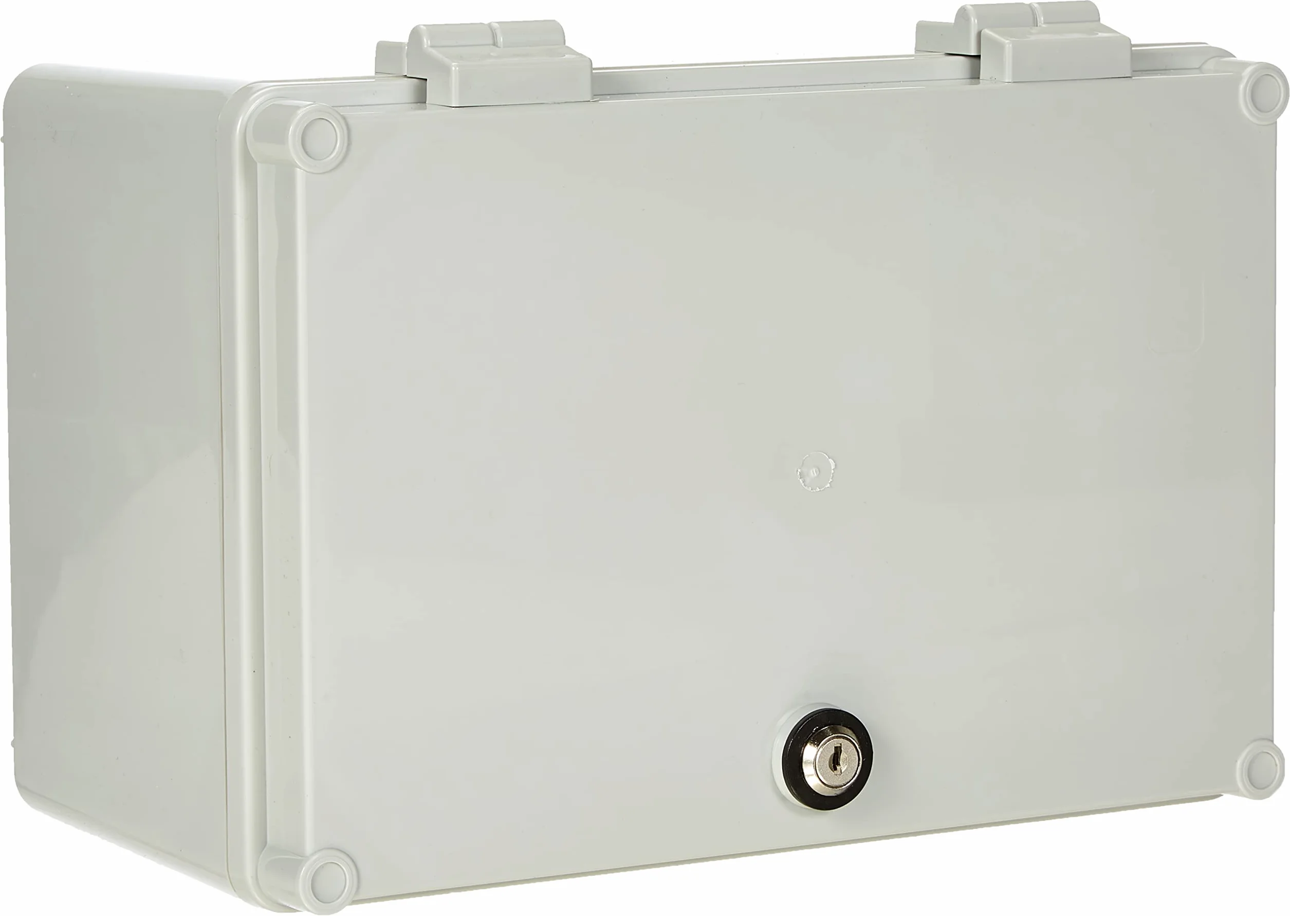 Elektro-PLAST Armario de distribución Uni-Mini con Cerradura, 300 x 200 x 160 mm, Caja de distribución Industrial, 43.01 IP65 5900, Color Blanco