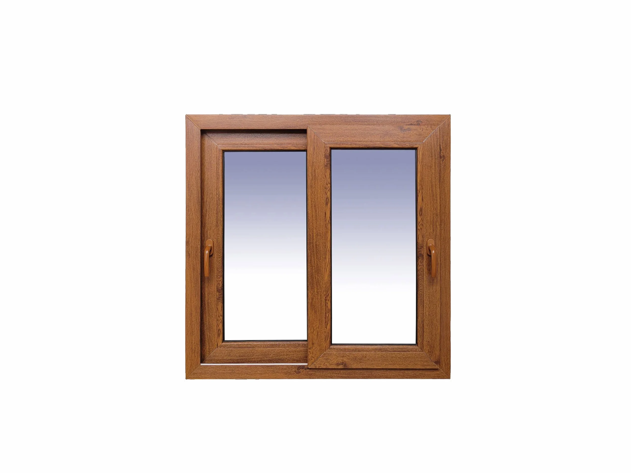 Ventanastock Ventana PVC 1000x1000 Corredera 2 hojas COLOR ROBLE