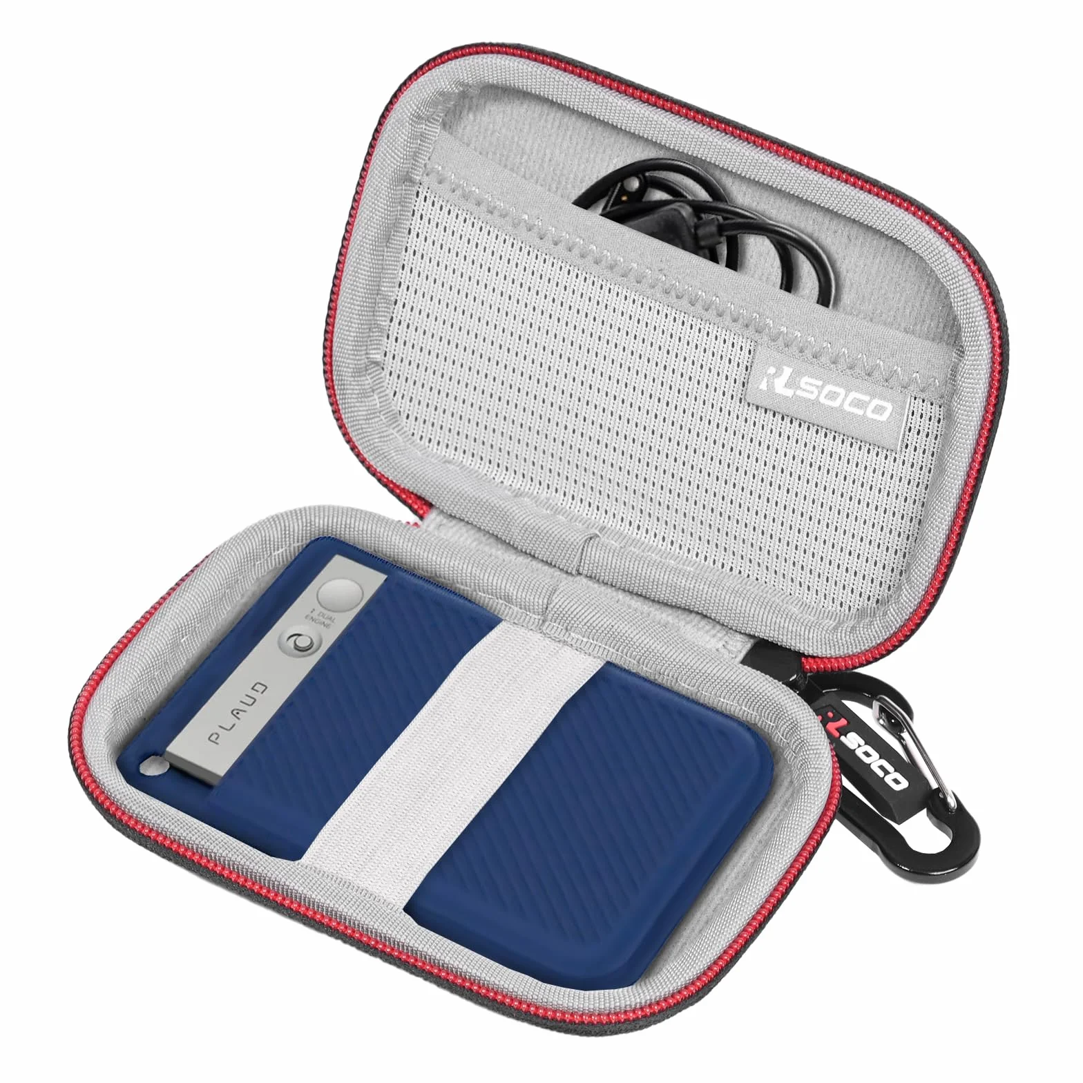 RLSOCO Funda para PlaudNote Pro/Note Grabadora de Voz AI - Negro