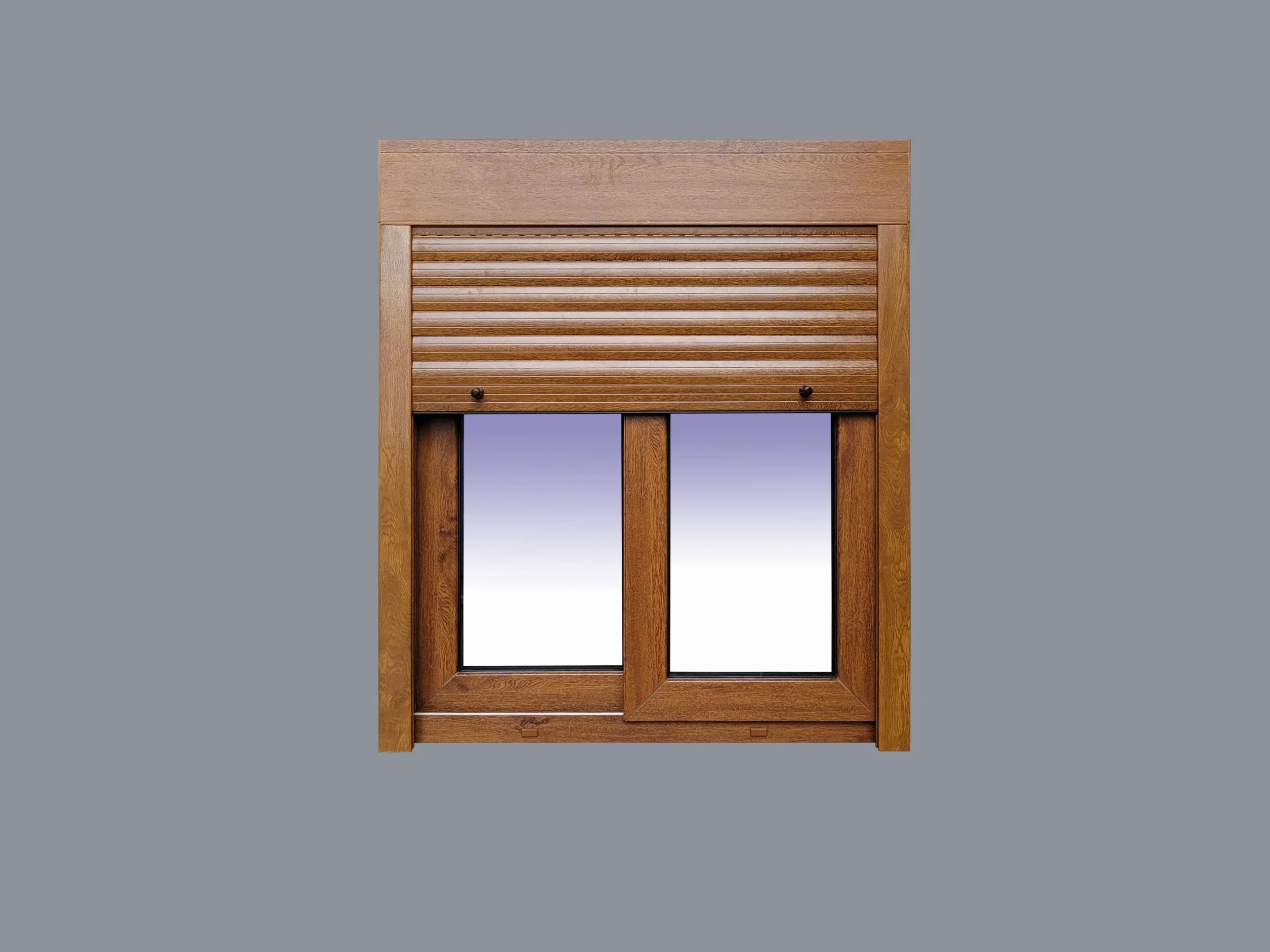 Ventanastock Ventana PVC Corredera Con Persiana (PVC) 1000x1155 2 hojas