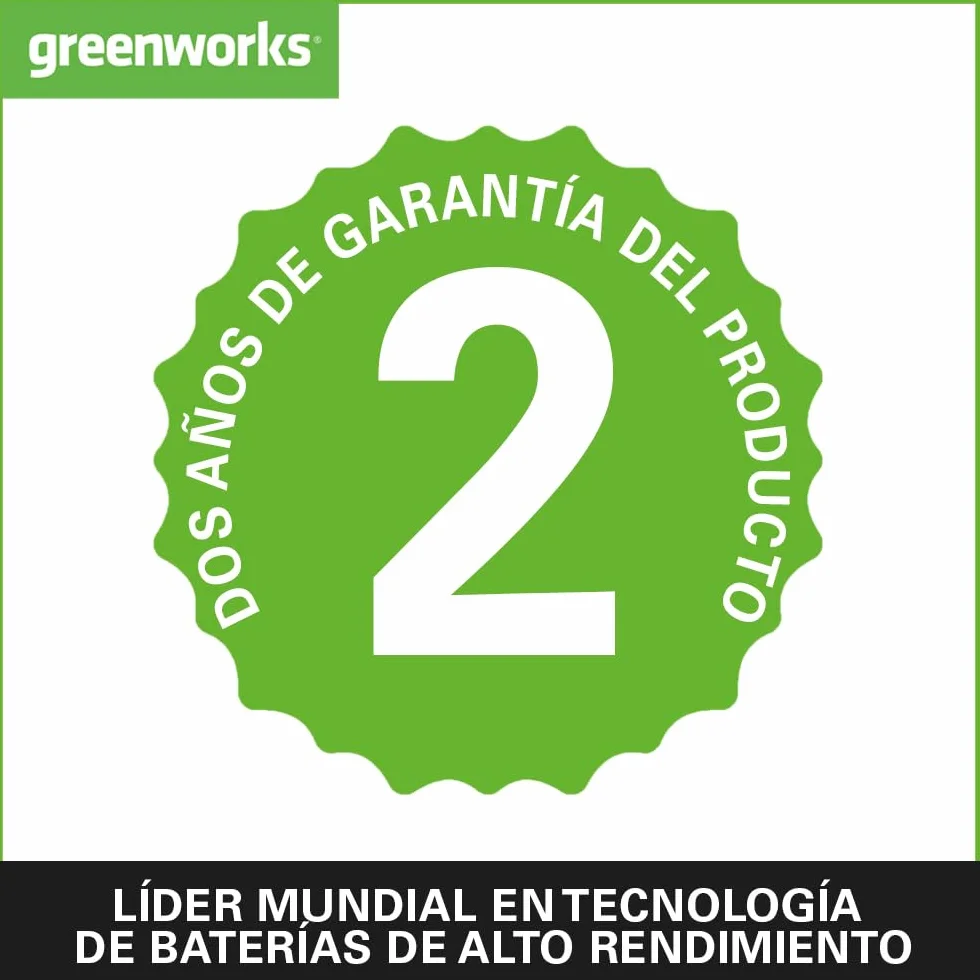 Greenworks Baterías 40V 4Ah - Set de 2, Potentes Original Baterías Iones de Litio para Herramientas Eléctricas y Jardinería Greenworks 40V, Control de Carga LED 3 Etapas, Garantía de 2 Años - G40BK4X