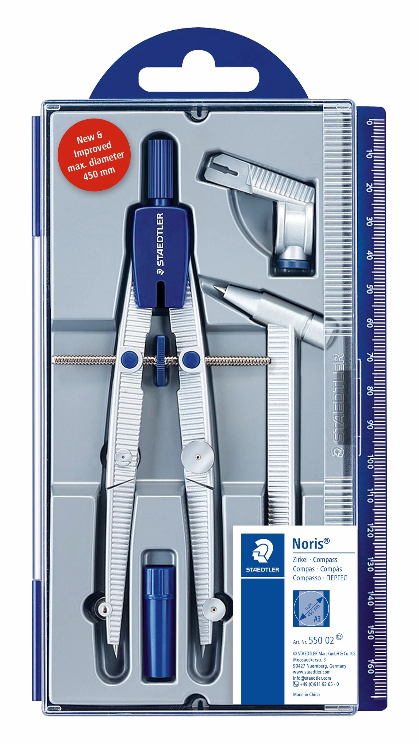STAEDTLER 550 02 Compás