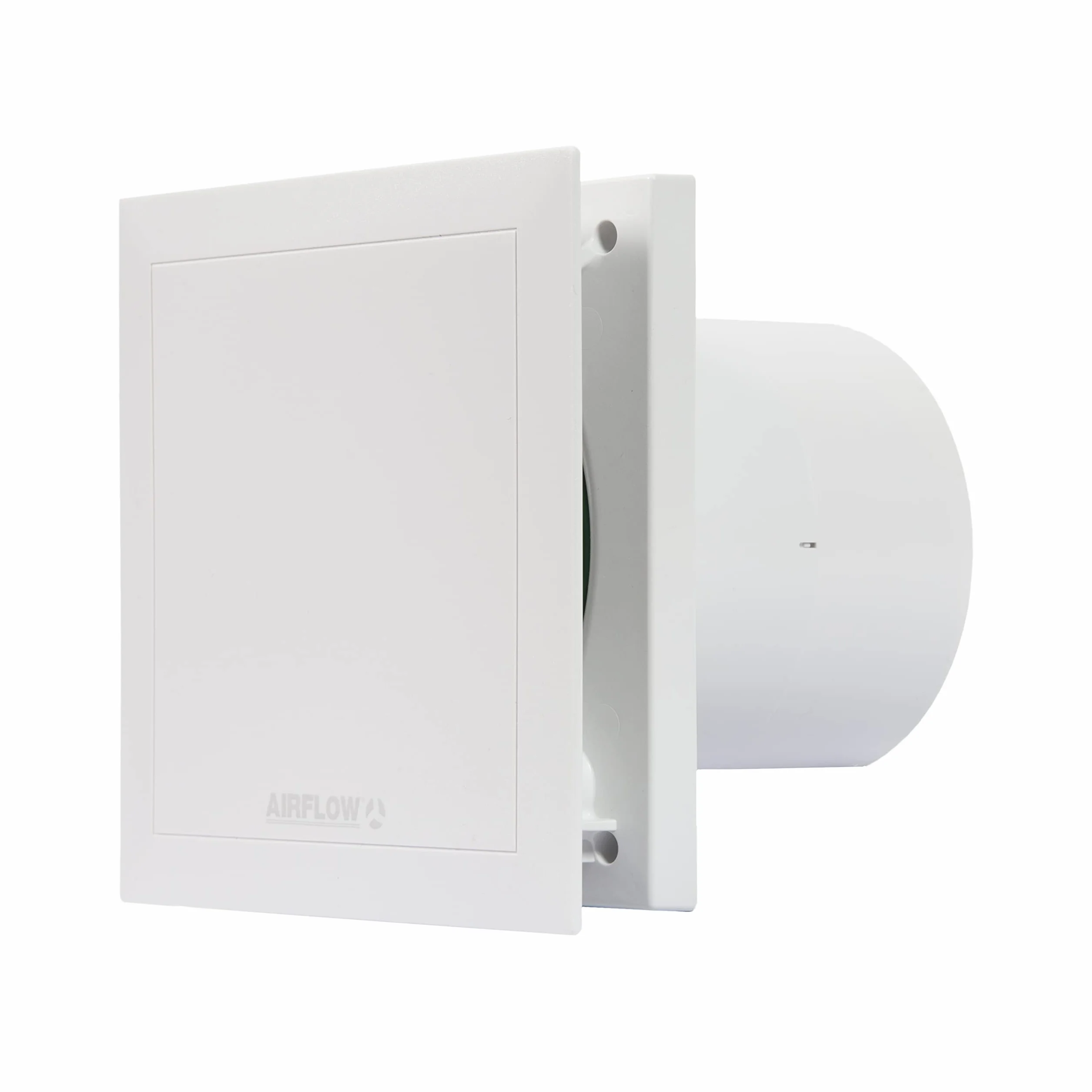 Airflow QT100B Extractor Baño Básico, 100 mm, 2 Velocidades, 25 dB(A), 5/9 W, Hasta 25 l/s, Certificado QuietMark, Garantía 3 Años