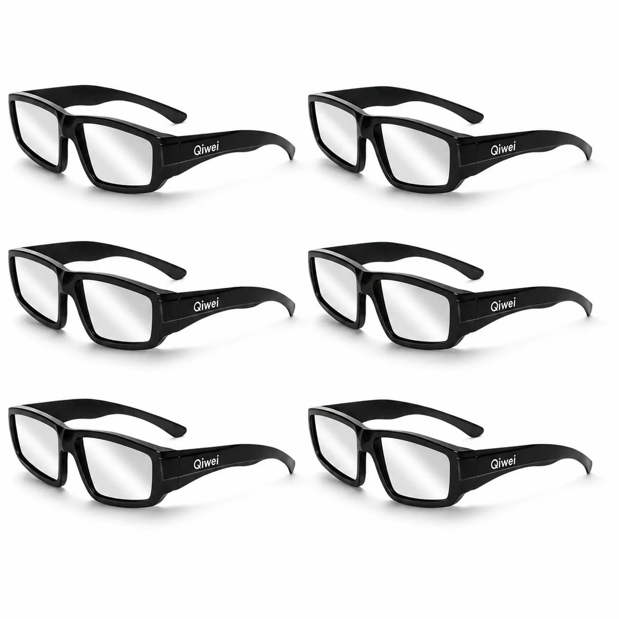 Gafas Eclipse Solar Homologadas 2026 [Pack 3/6] - Certificadas CE & ISO 12312-2:2015 Gafas de plástico eclipses- Protección Premium UV/IR para Eclipse Solar Total del 12 Agosto - Adultos y Niños