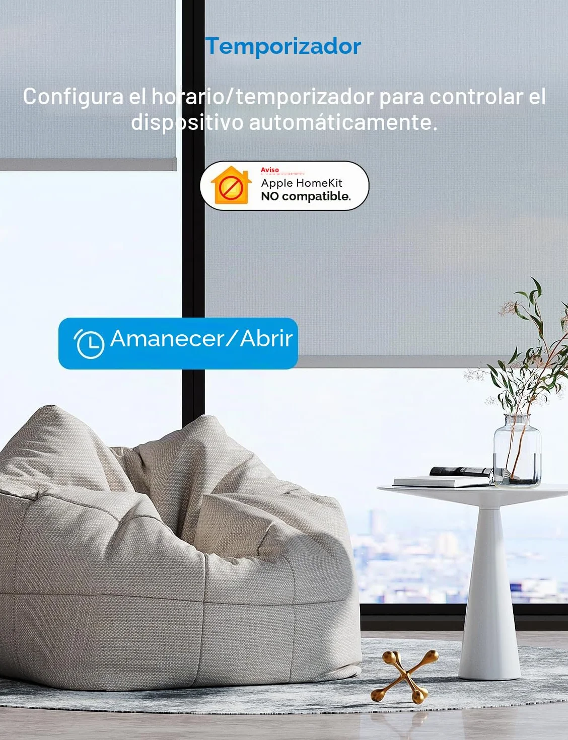 Meross Interruptor de Cortina, Interruptor de Persianas LED Inteligentes WiFi (Necesita Cable Neutro) Compatible con Alexa y Google Assistant, Control por Porcentaje, 2.4GHz