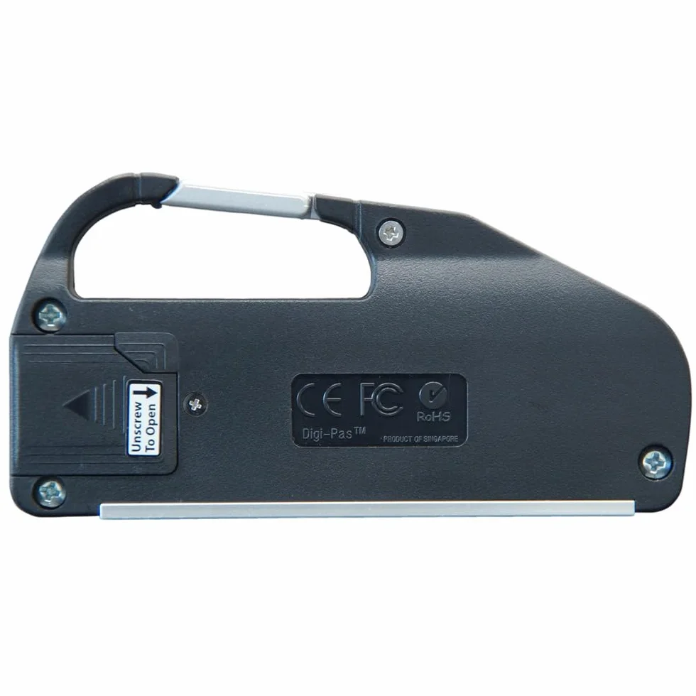 Digi-Pas DWL 80 Pro - DWL80Pro BOLSILLO nivel electrónico (10,7 cm / 0,05? Solución R)