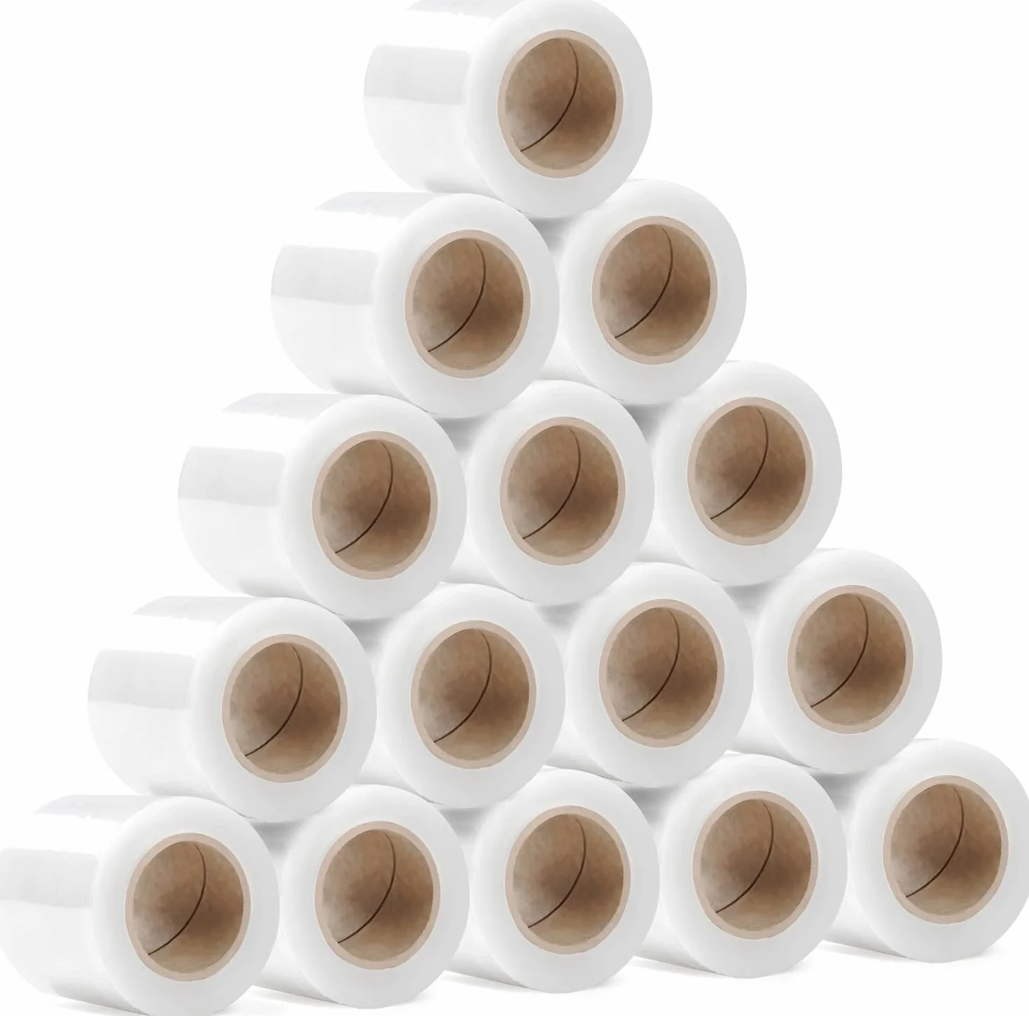 RAGO Papel film 15 mini rollos 130 m 210 g Plastico Embalaje Película muebles 38 x 31 x 8 cm