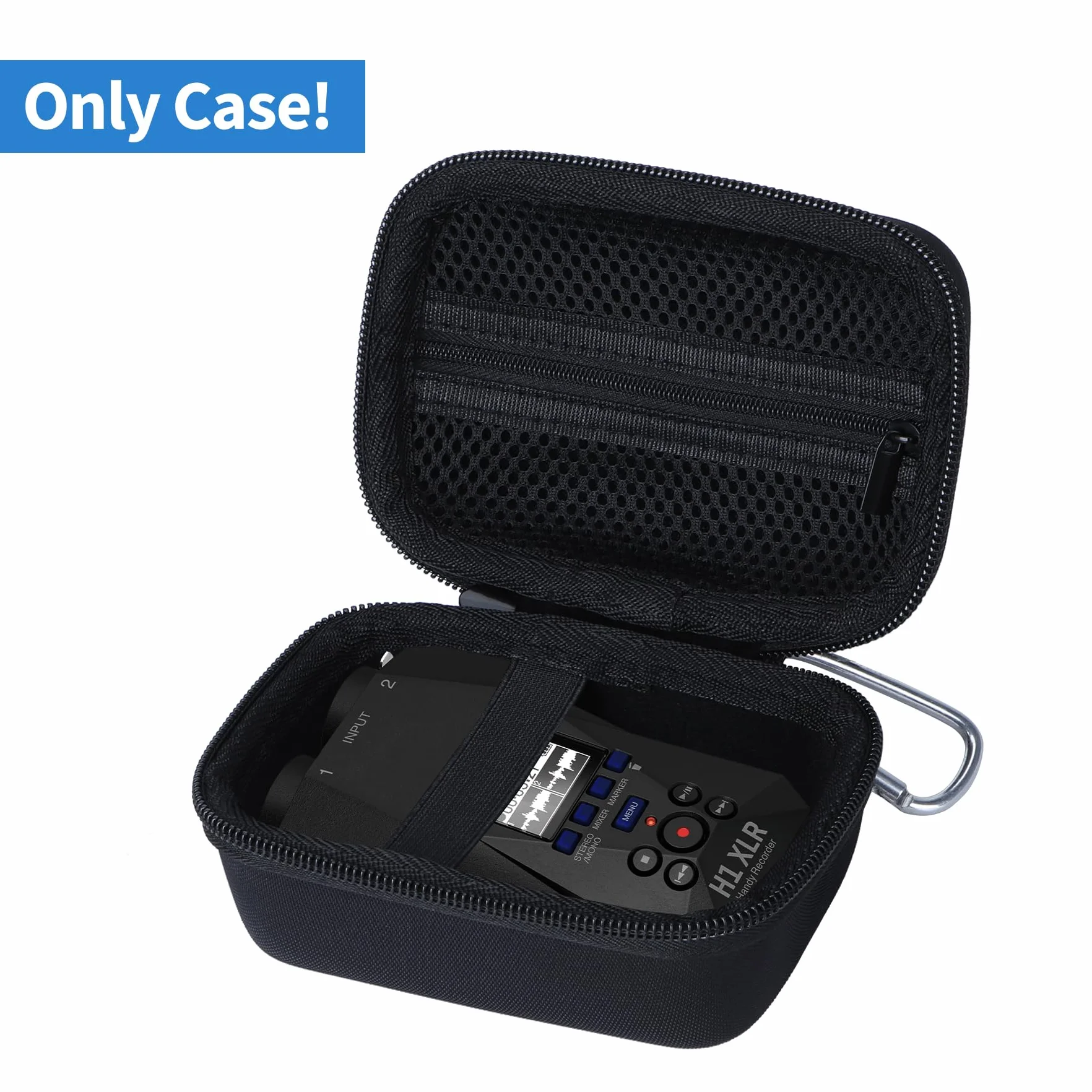 Lebakort Duro Caja Estuche Funda para Zoom H1 XLR Grabadora práctica