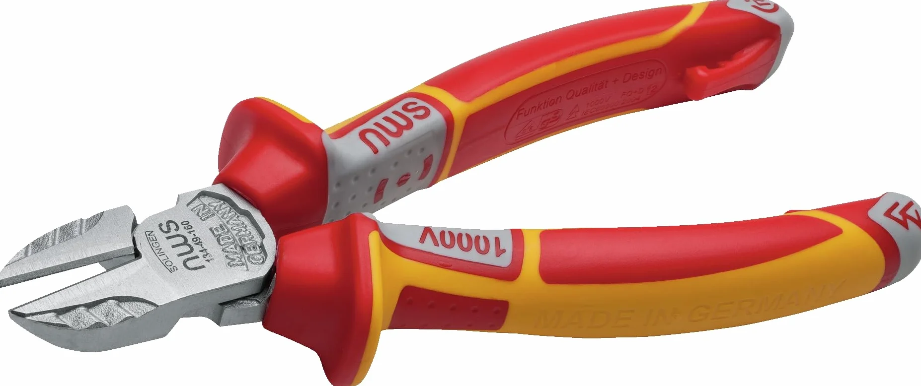 NWS 134-49VDE-160 - Alicate corte diagonal modelo sueco - Serie 49 VDE (160 mm)