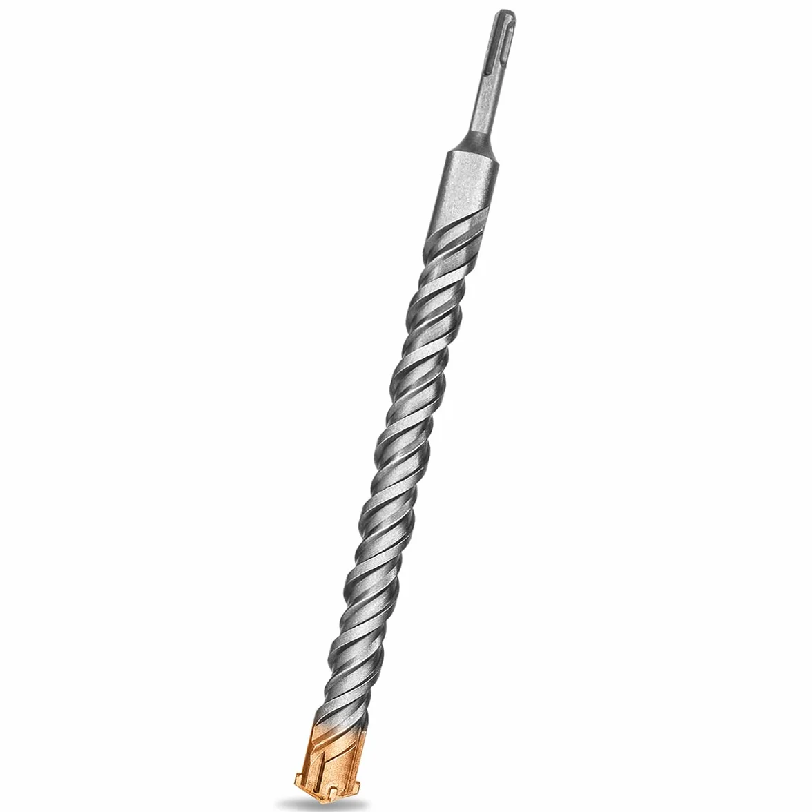 Meccion Broca SDS Plus para Martillo, 28mm x 350mm, Professional Brocas Hormigon con 4 Filos de Corte - Para Hacer Agujeros en el Hormigón, Piedra, Granito, Ladrillo, Mampostería